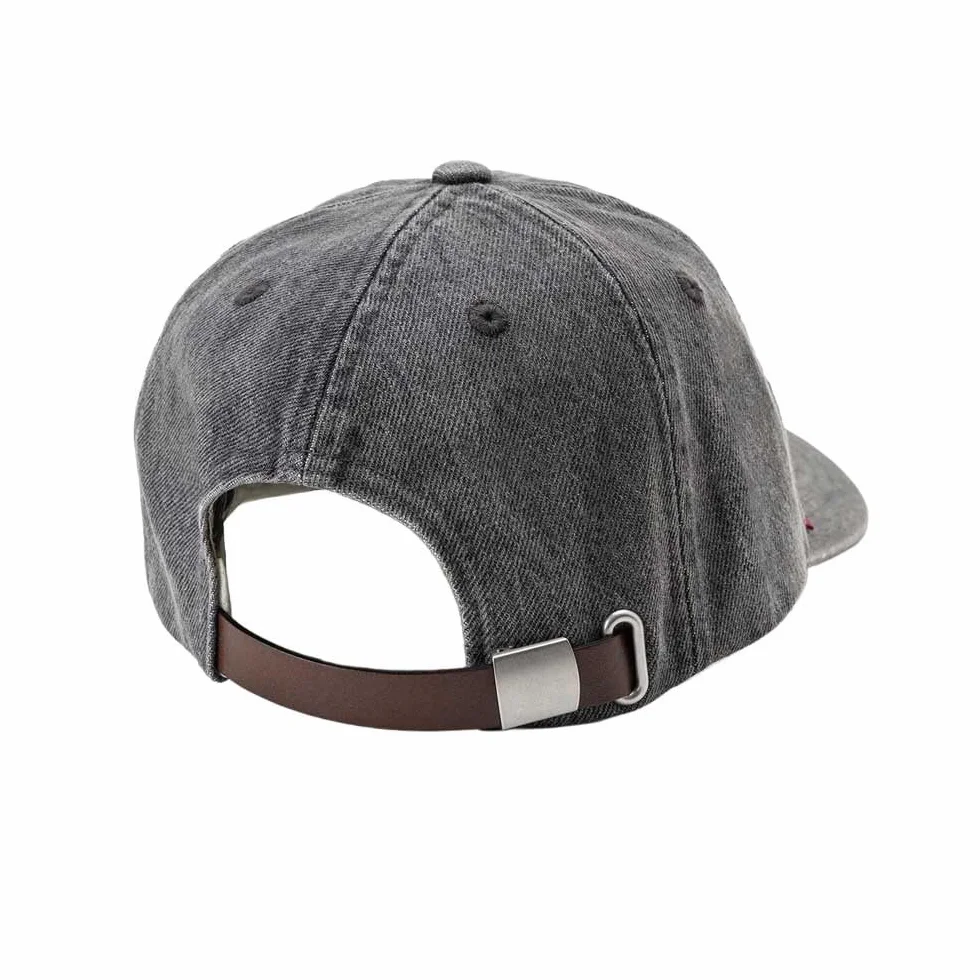 Levi's Męska czapka z daszkiem z luźnym napisem Dad Heritage, Regular Grey, rozmiar uniwersalny, Regular Grey, jeden rozmiar
