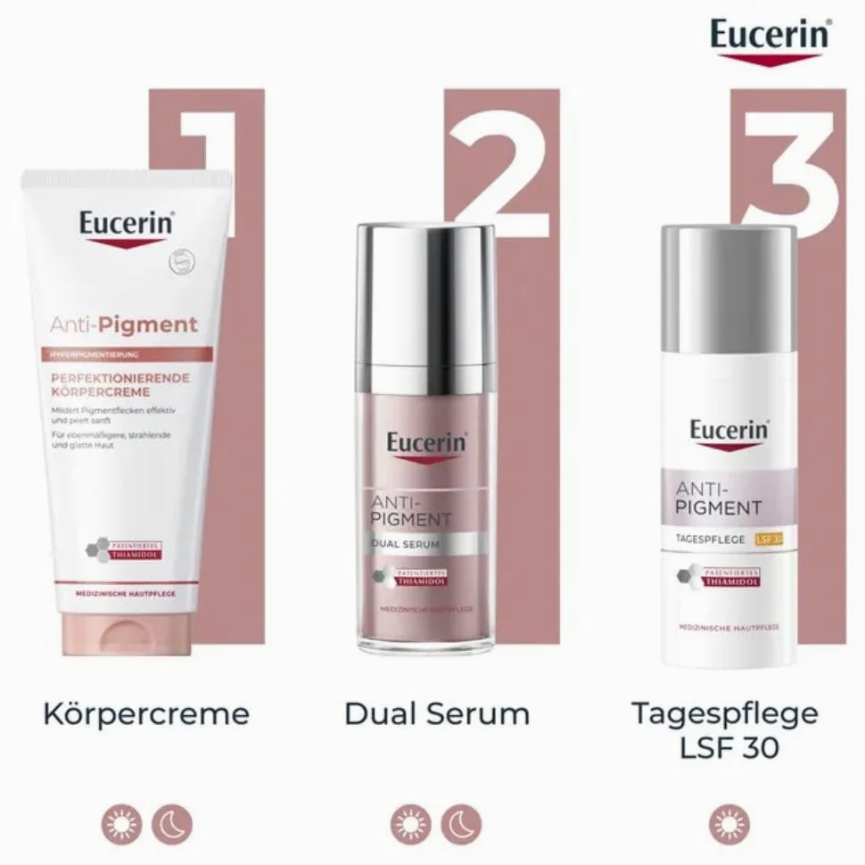 Eucerin Anti-Pigment perfektionierende Körpercreme, 200 ml Kremowa