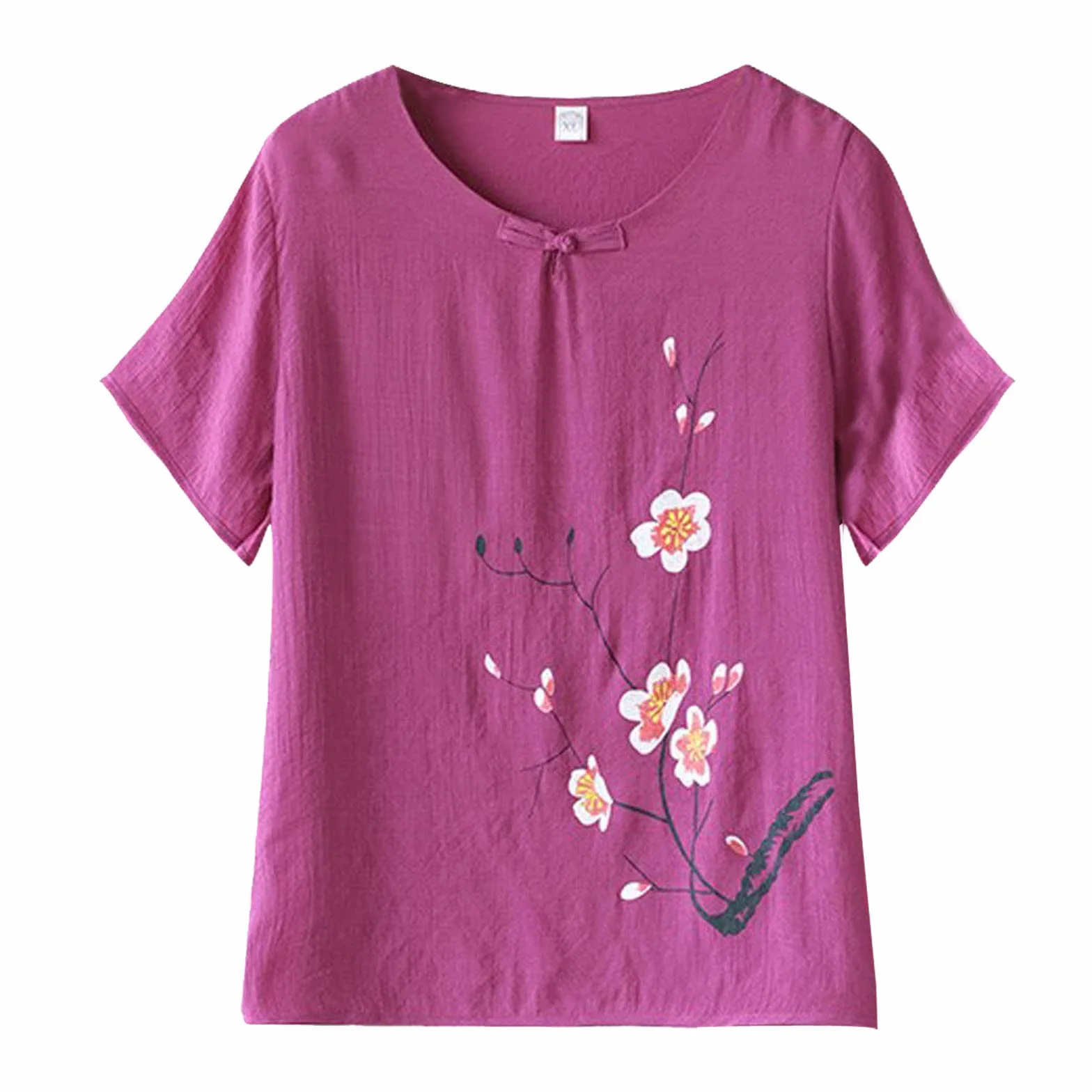 Damski letni komplet luźnego lnu, luźna, luźna, bawełniana koszula i len, lekkie spodnie plus size, letnie kombinezony gimnastyczne, Curvy na siłownię, dwuczęściowy zestaw, oddychający, wygodny do