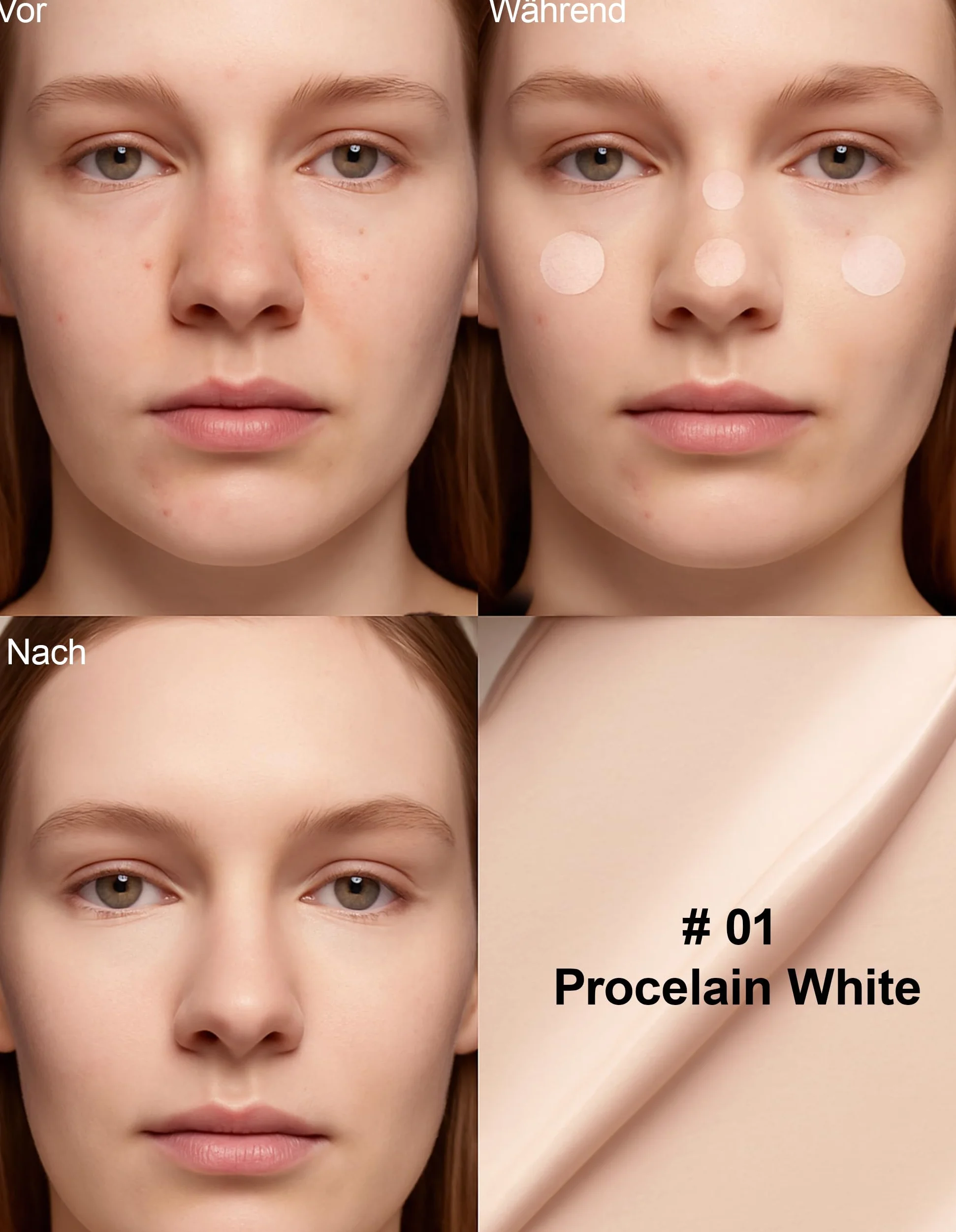 Erinde Korektor do oczu, rozjaśniający korektor do pielęgnacji oczu z efektem anti-aging, maskuje zaczerwienienia, cienie pod oczami i plamy pigmentowe, wysoka siła krycia, przyciemniony krem pod oczy