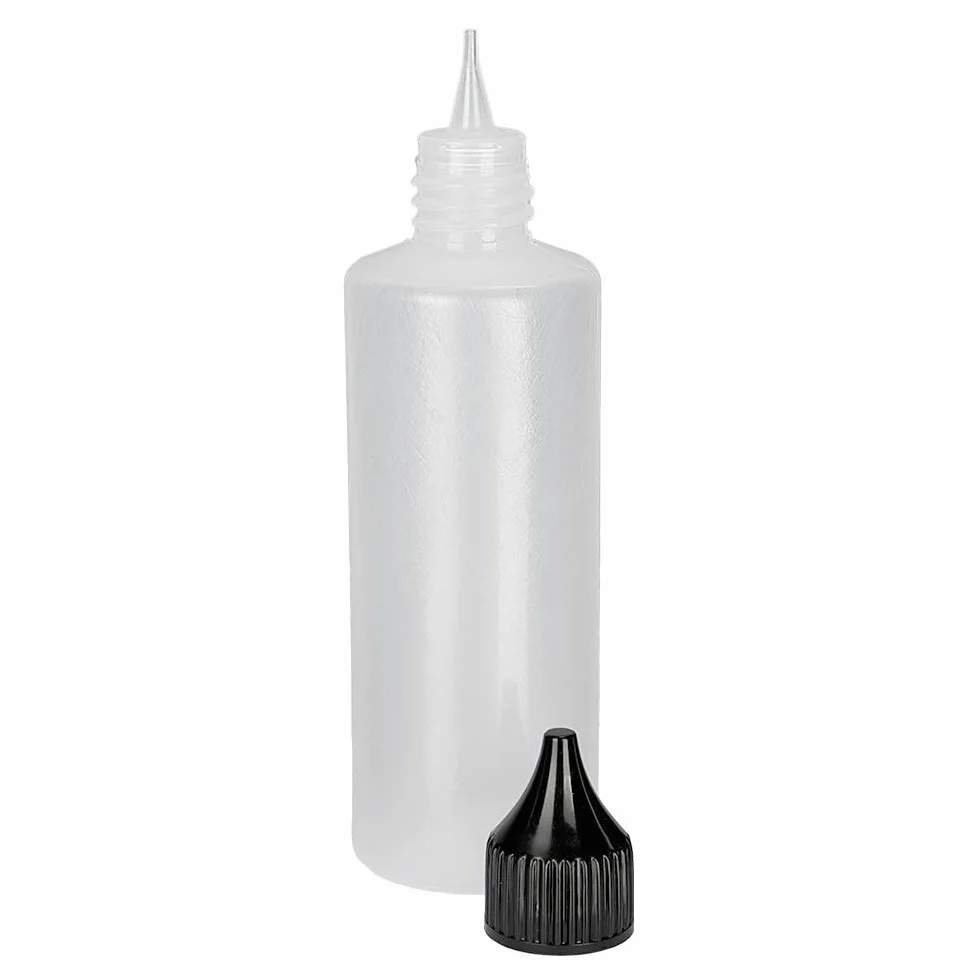 Ideen mit Herz Puste butelki, rozmiar podróżny, po 90 ml każda, średnica 3,7 cm, wysokość 12,5 cm, opakowanie 4 sztuki