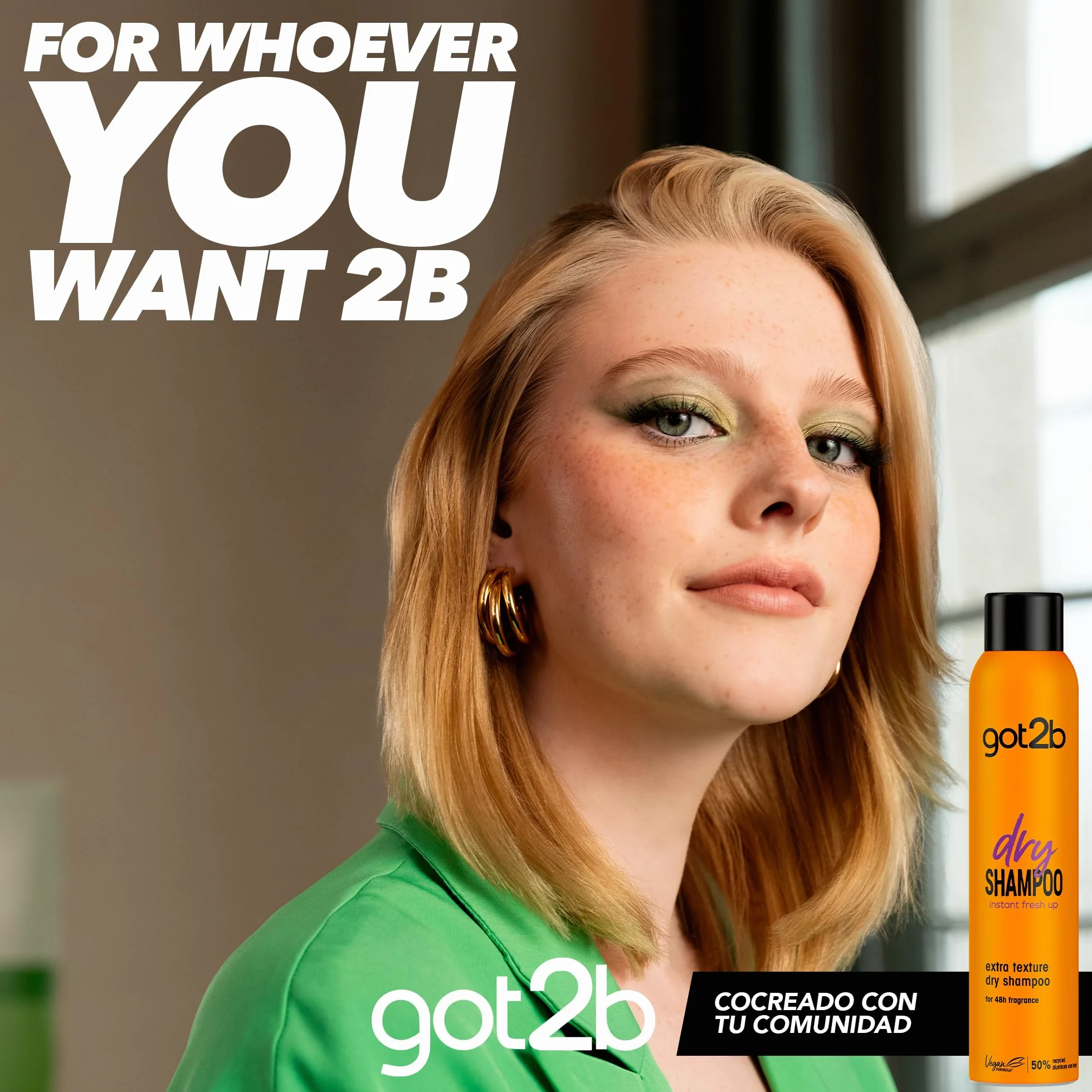 Got2b - suchy szampon Extra Texture - 3 szt. 200 ml (600ml) – natychmiastowe odświeżenie włosów – Optymalne dla fryzur