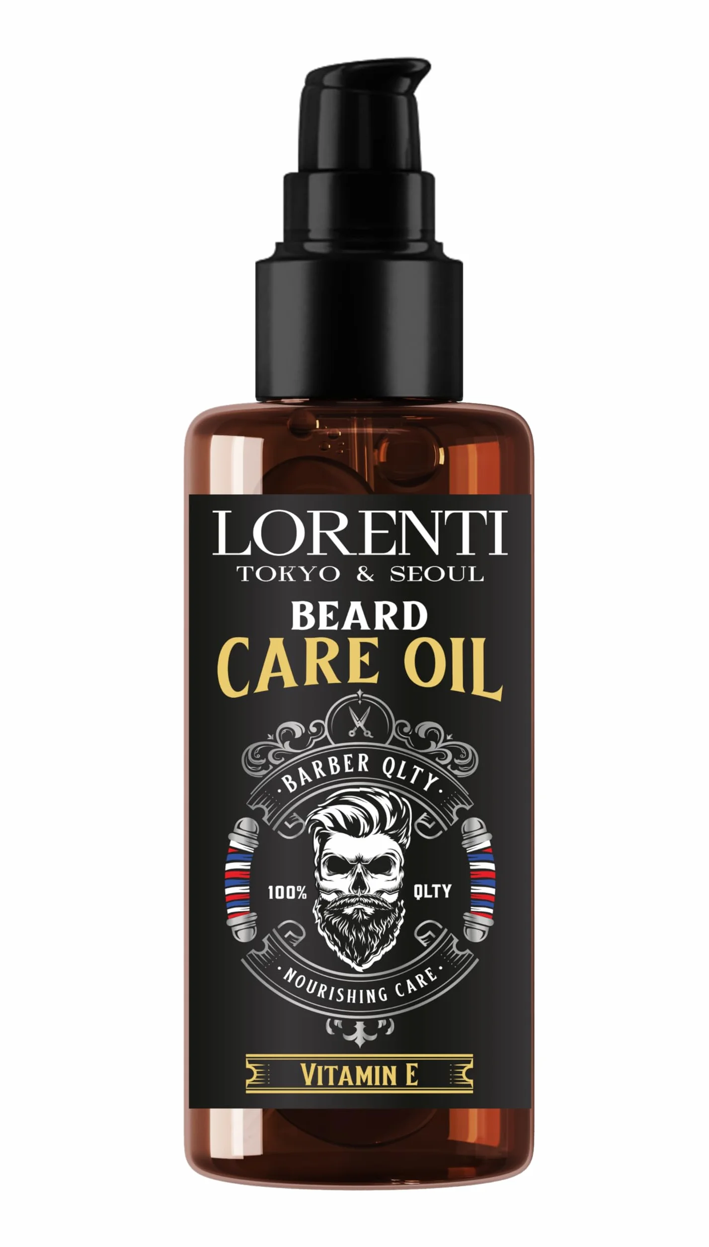 LORENTI TOKYO & SEOUL Argan Barber zestaw do pielęgnacji brody Beard Care Kit olejek szampon balsam