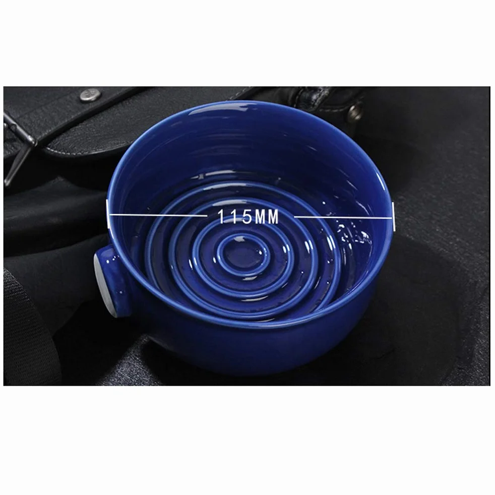 Ceramiczna miska do golenia, duża pojemność, wysoka temperatura, nowoczesny design, 385 g