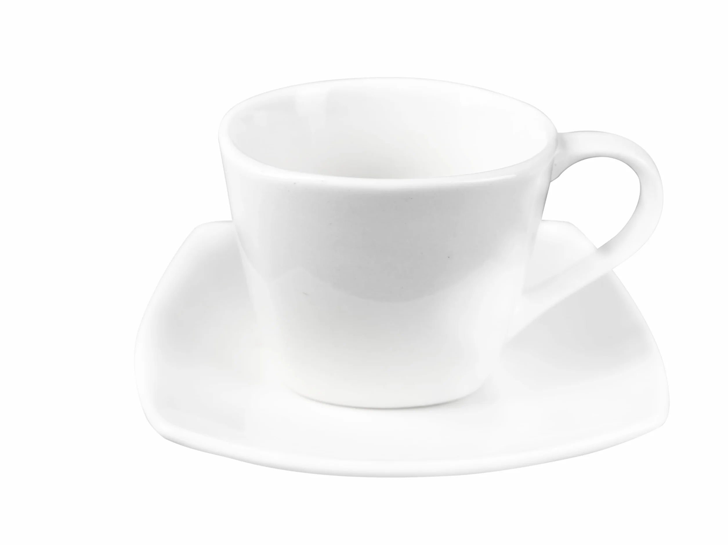 ECHTWERK 30-częściowy serwis kombi "Classic", nowoczesne wzornictwo, elegancki biały zestaw naczyń z porcelany z 6 talerzami obiadowymi, 6 x talerzykami dodatkowymi, 6 x talerz do zupy, 6 x filiżanka