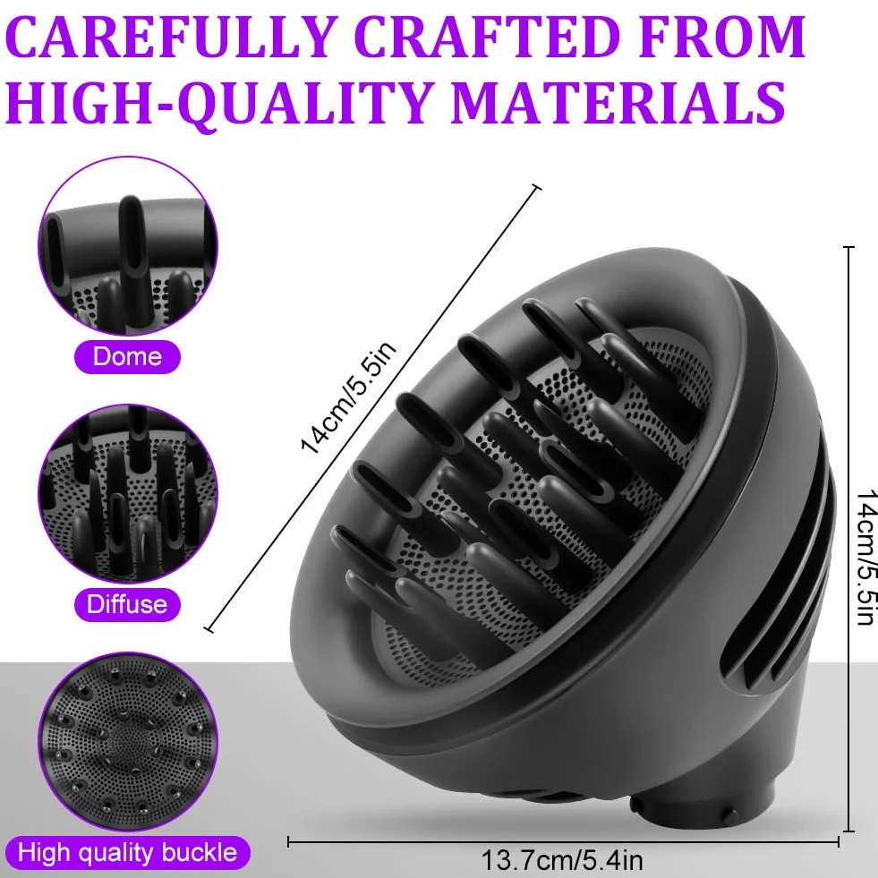 Dyfuzor do Dyson Airwrap Styler HS08 HS05 HS01 czarny