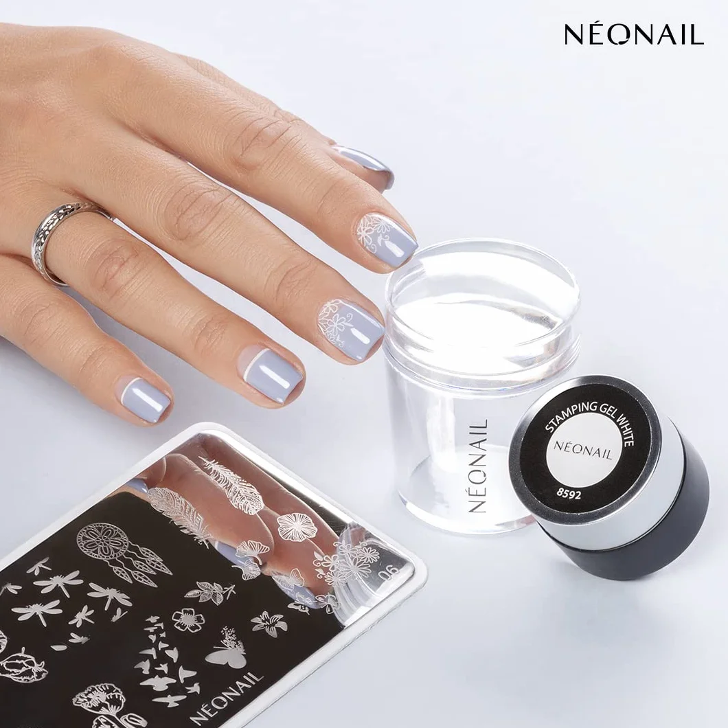 NEONAIL Półtrwały żel do stemplowania paznokci, beżowy, beżowy, 4 ml