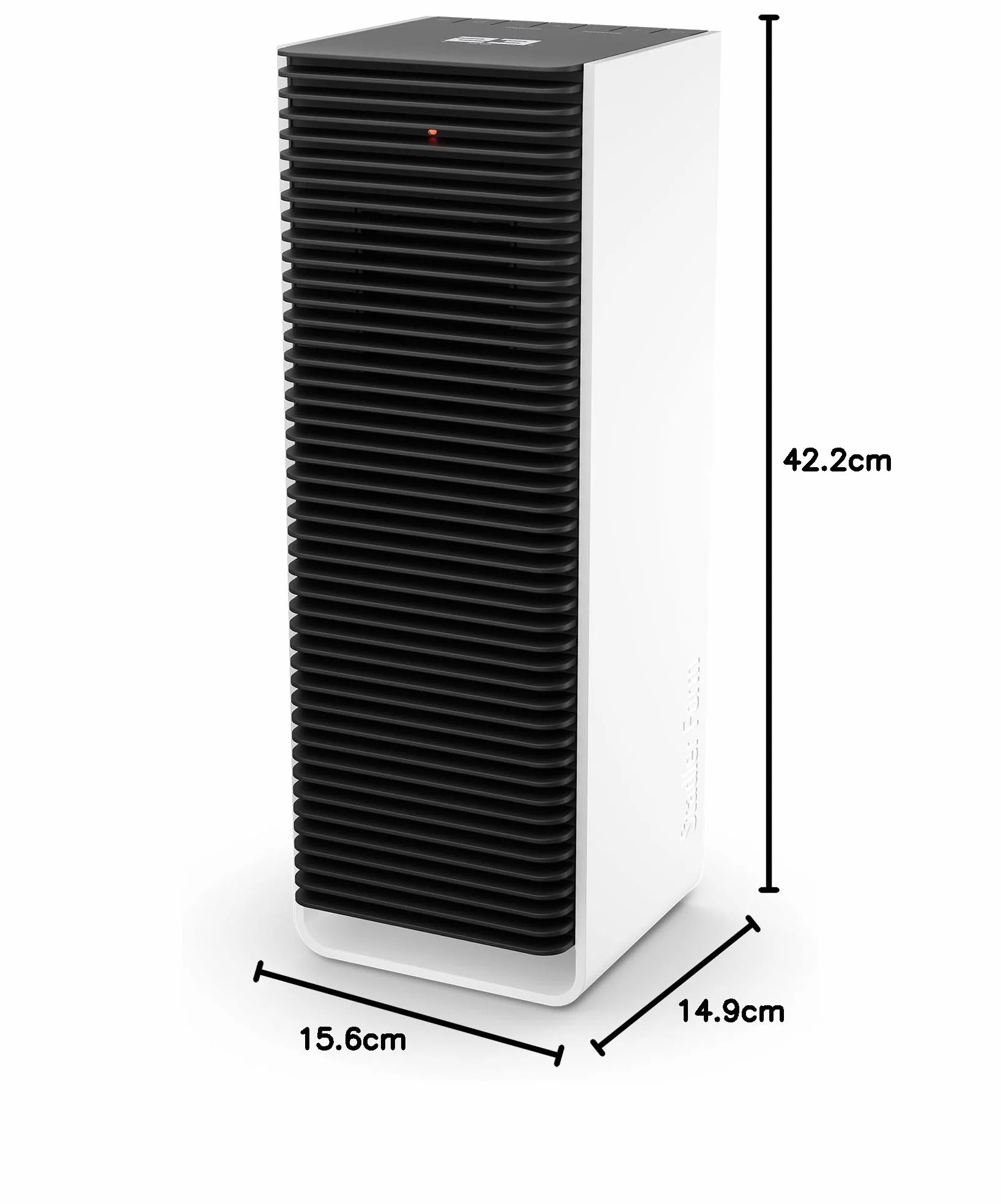Stadler Form Sam termowentylator z WiFi, ceramiczny element grzejny PTC, tryb automatyczny, termostat, zabezpieczenie przed przewróceniem, 4 poziomy mocy, 700-2000 W, mobilny, energooszczędny, cichy,