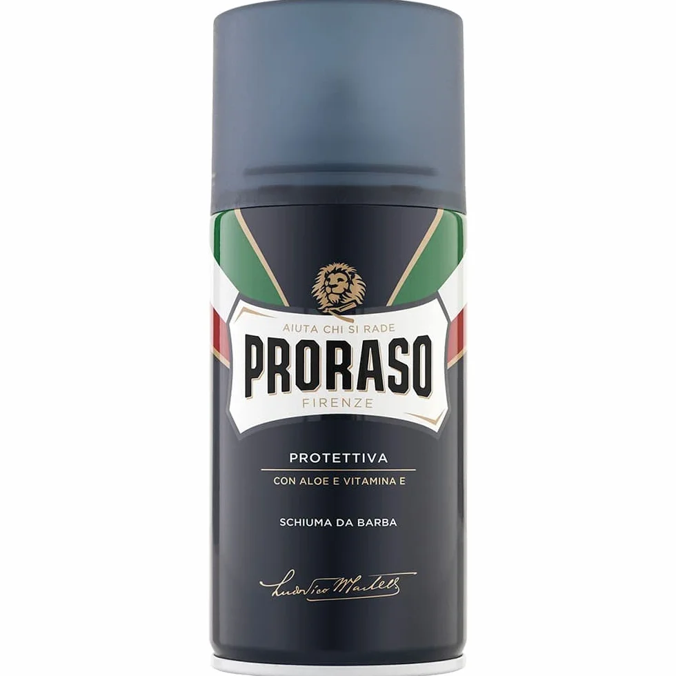 Proraso Protettiva Pianka, Niebieski, 300 ml