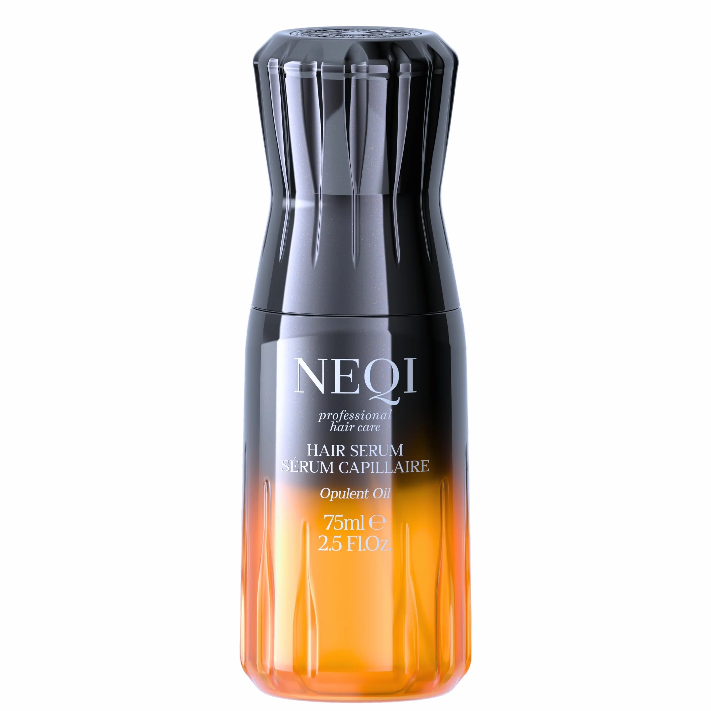 NEQI OPULENT OIL Serum do włosów 75 ml - Bogate serum olejowe do połysku i ochrony termicznej, do wszystkich rodzajów włosów, ostateczne wykończenie, nawilżanie, wyprodukowane we Włoszech