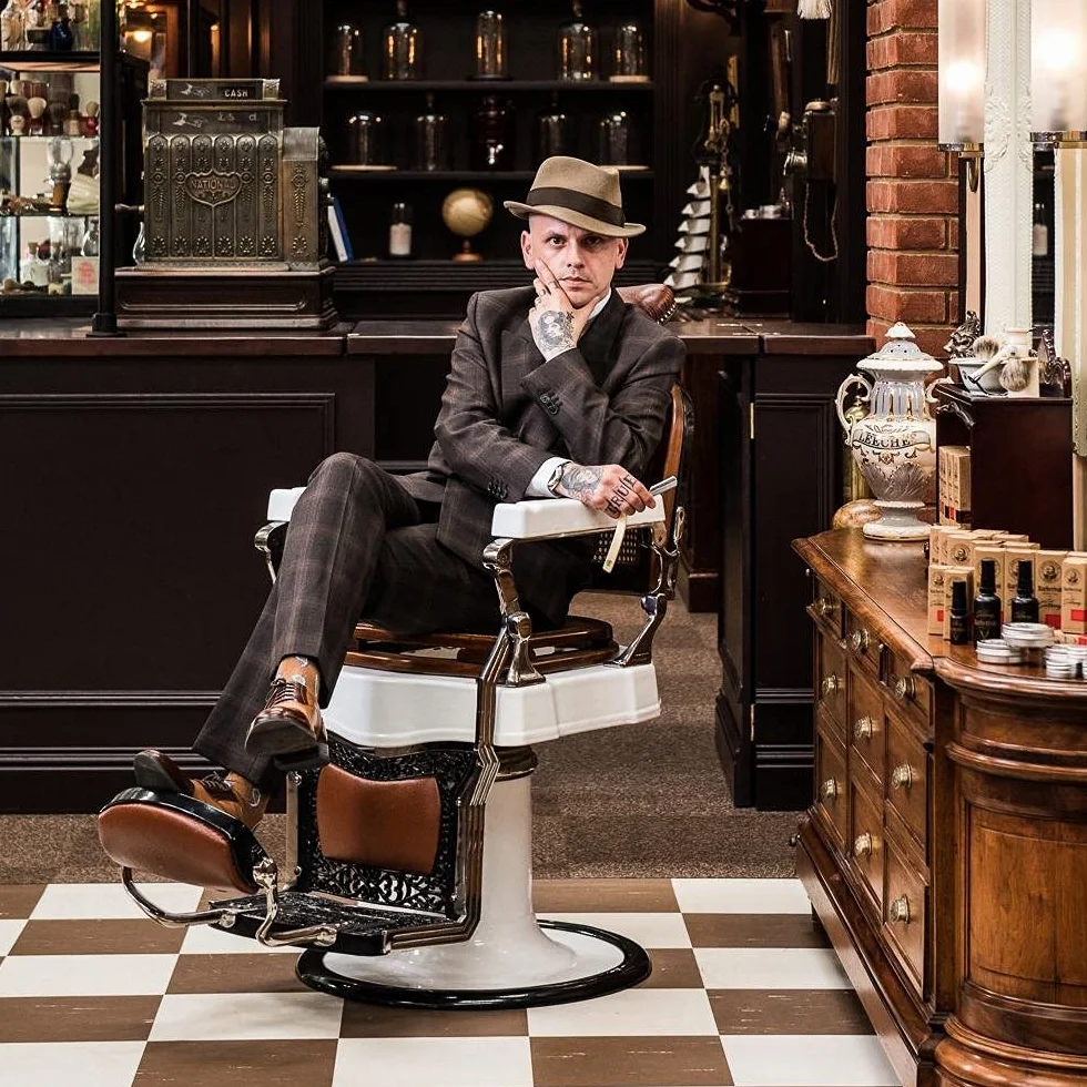 Captain Fawcett Sid Sottung The Signature Range Barberism Moustache Wax 15ml