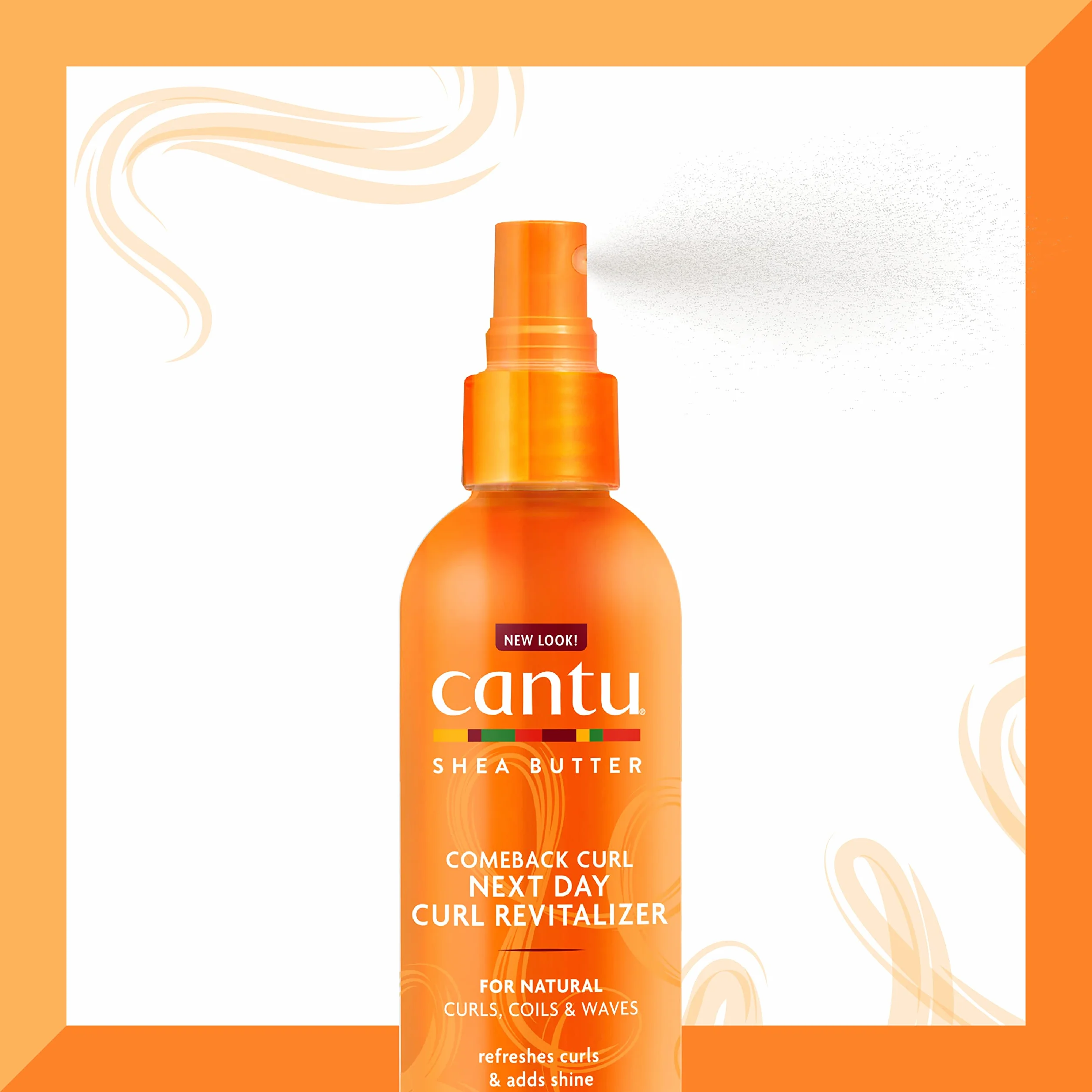 Cantu Shea Butter for Natural Hair Spray do Loków, 355 ml