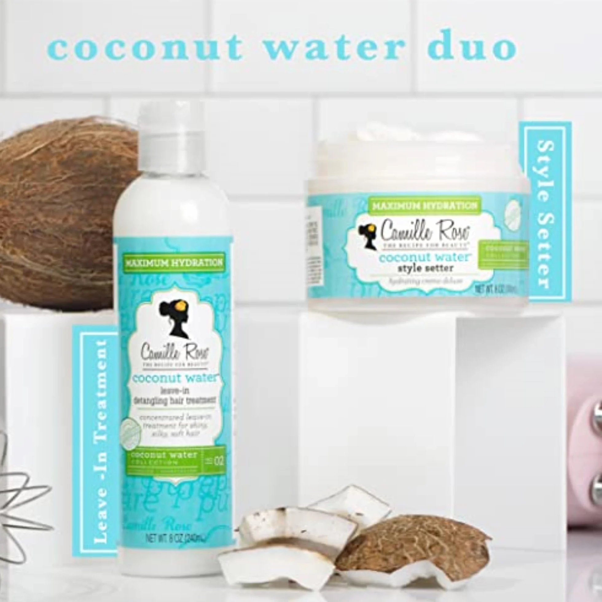 Camille Rose Coconut Water Leave-in Treatment, 8.0 fl. oz.