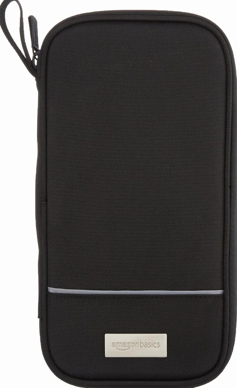 Amazon Basics Etui Podróżne, Blokowanie RFID, Czarne, Jednokolorowe