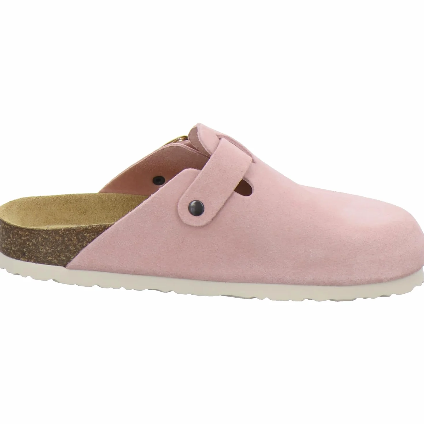 AFS-Schuhe 2900, wygodne damskie kapcie zamknięte, chodaki dla kobiet ze skóry, Made in Germany