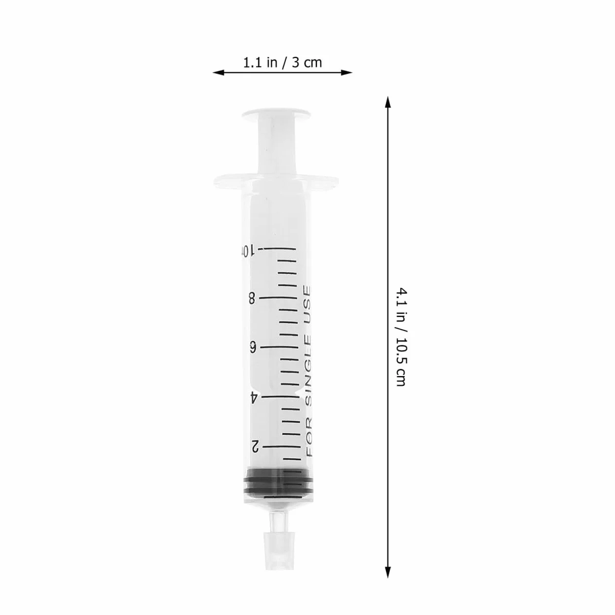 Minkissy 1 zestaw 10 ml dozownik perfum pompka do ekstrakcji z tworzywa sztucznego adapter strzykawka pompka do ponownego napełniania perfumy spray butelka strzykawka, biały, 11x 1,6 cm, fashion