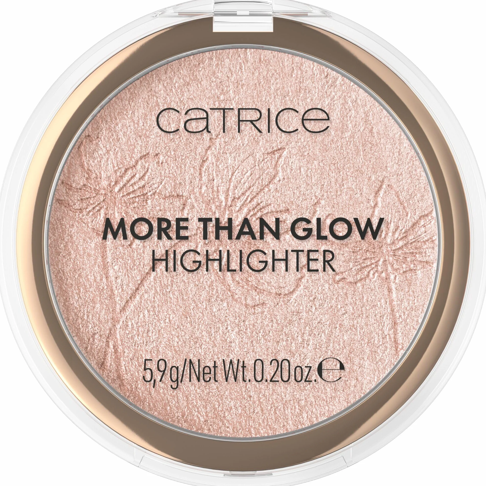 Catrice Puder rozświetlający More Than Glow, intensywny, mieniący się, metaliczny (5.9g)