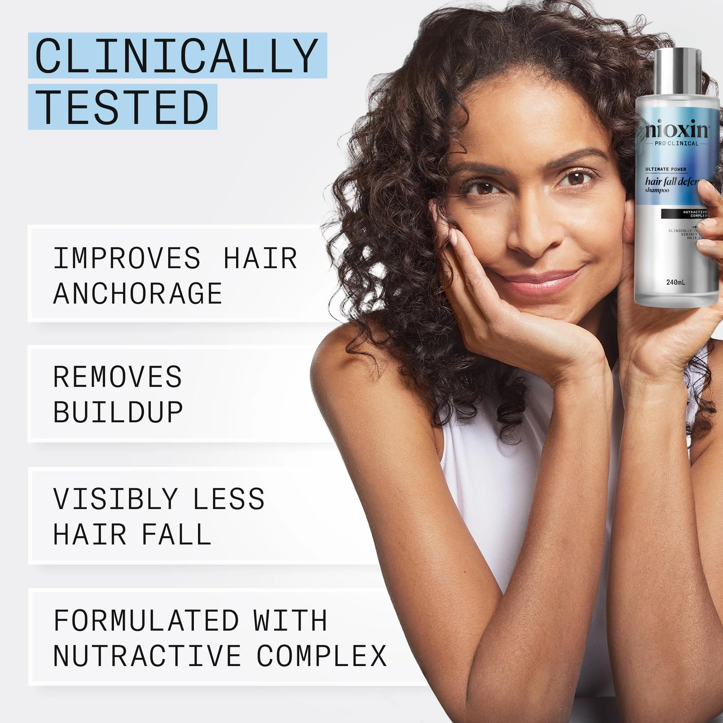 Nioxin Anti Hair Loss Shampoo 240ml - Shampoo Anticaduta