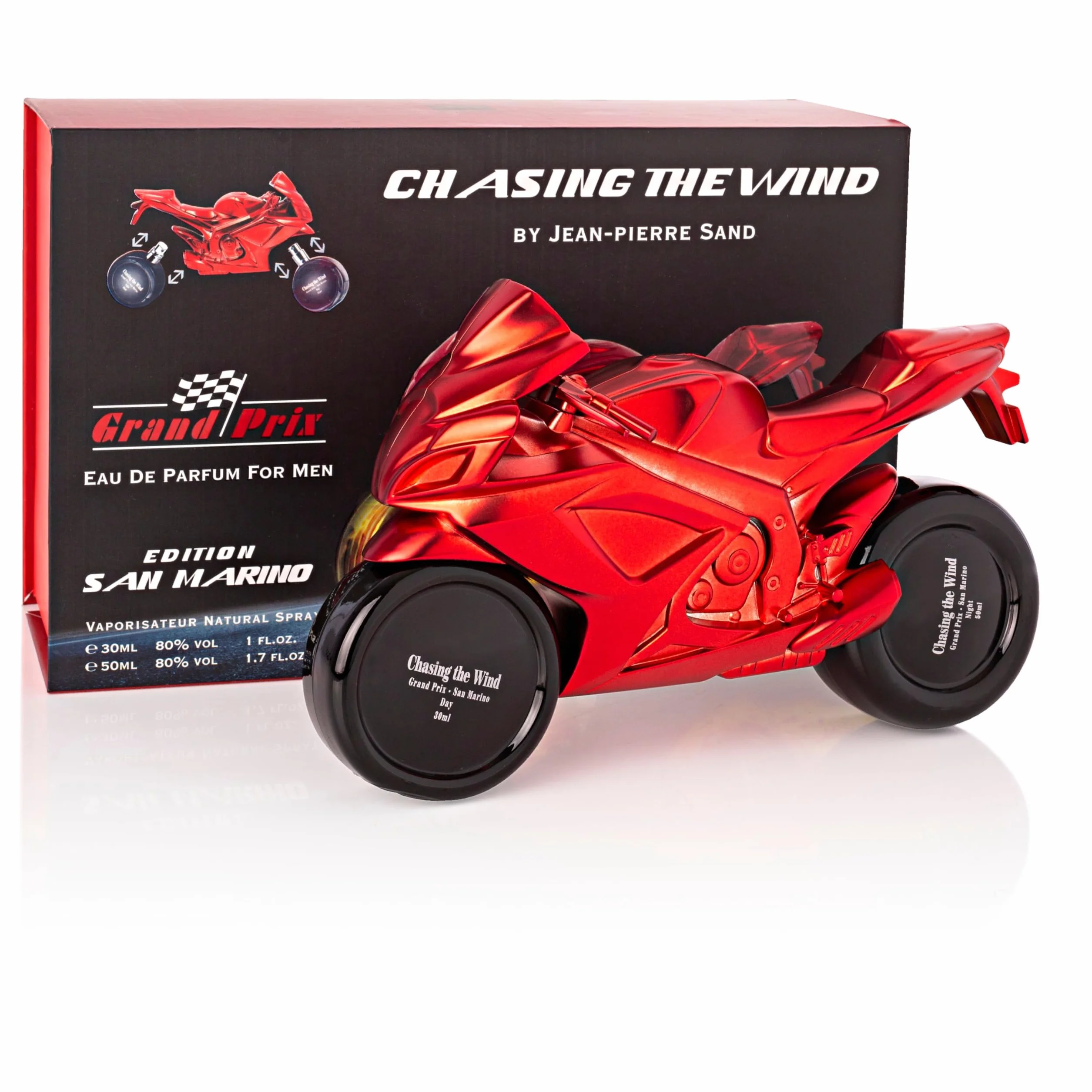 Jean-Pierre Sand Chasing The Wind Grand Prix-San Marino Eau de Parfum 30 ml 50 ml Men