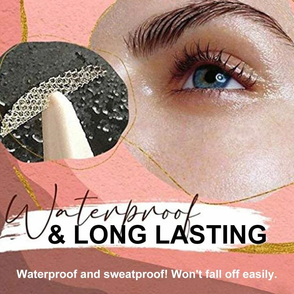 Wodoodporne Naklejki do Powiek Double Eyelid Tape, Invisible Lift Strips, 120 szt