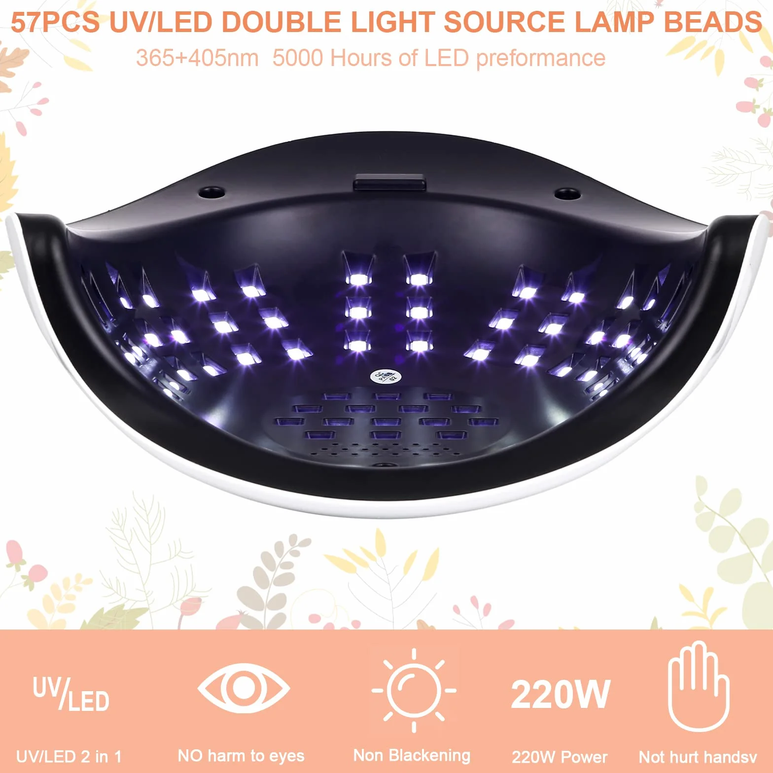 Lampa do paznokci UV LED 220W