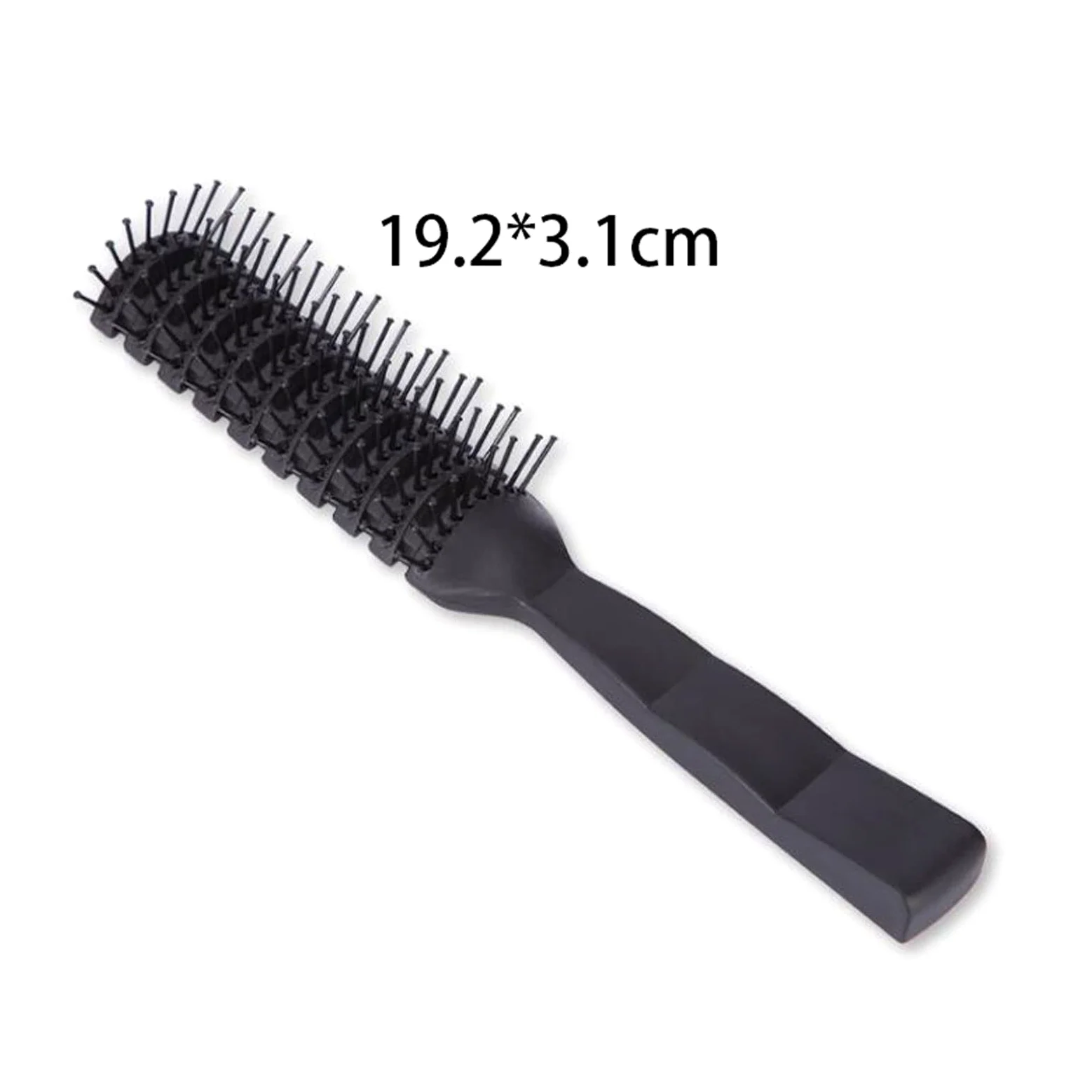 DieffematicSZ Grzebień 1pc Men Hair Brush Hairdressing BarberHeat Comb Hair Wig Styling Tool Comb Brush Massage Tools