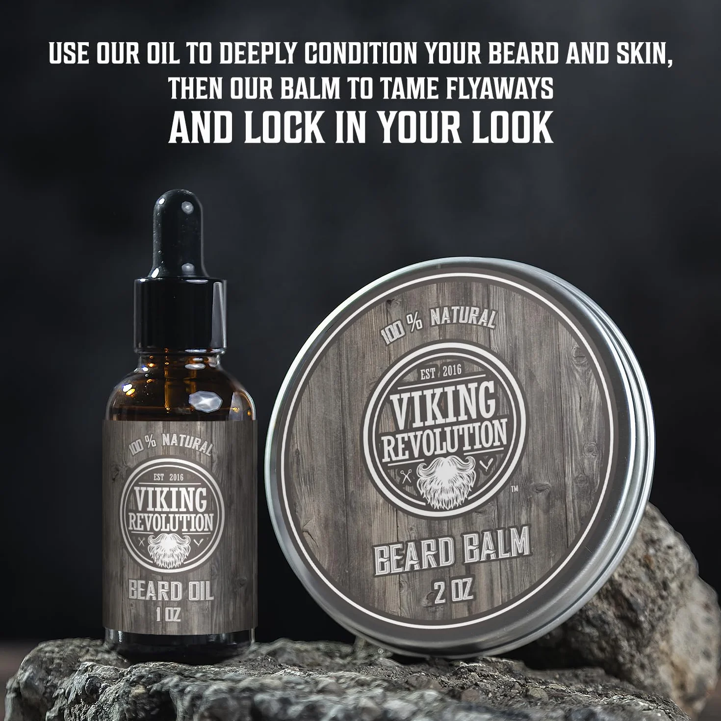 Viking Revolution Beard Care Conditioner Kit