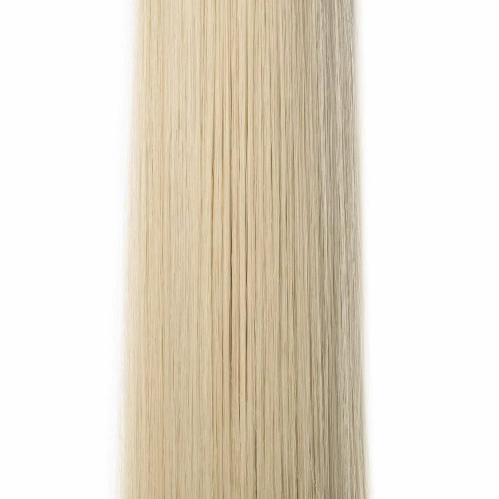 SEGO Treska kucyk gładki blond przedłużenie 53 cm bielony