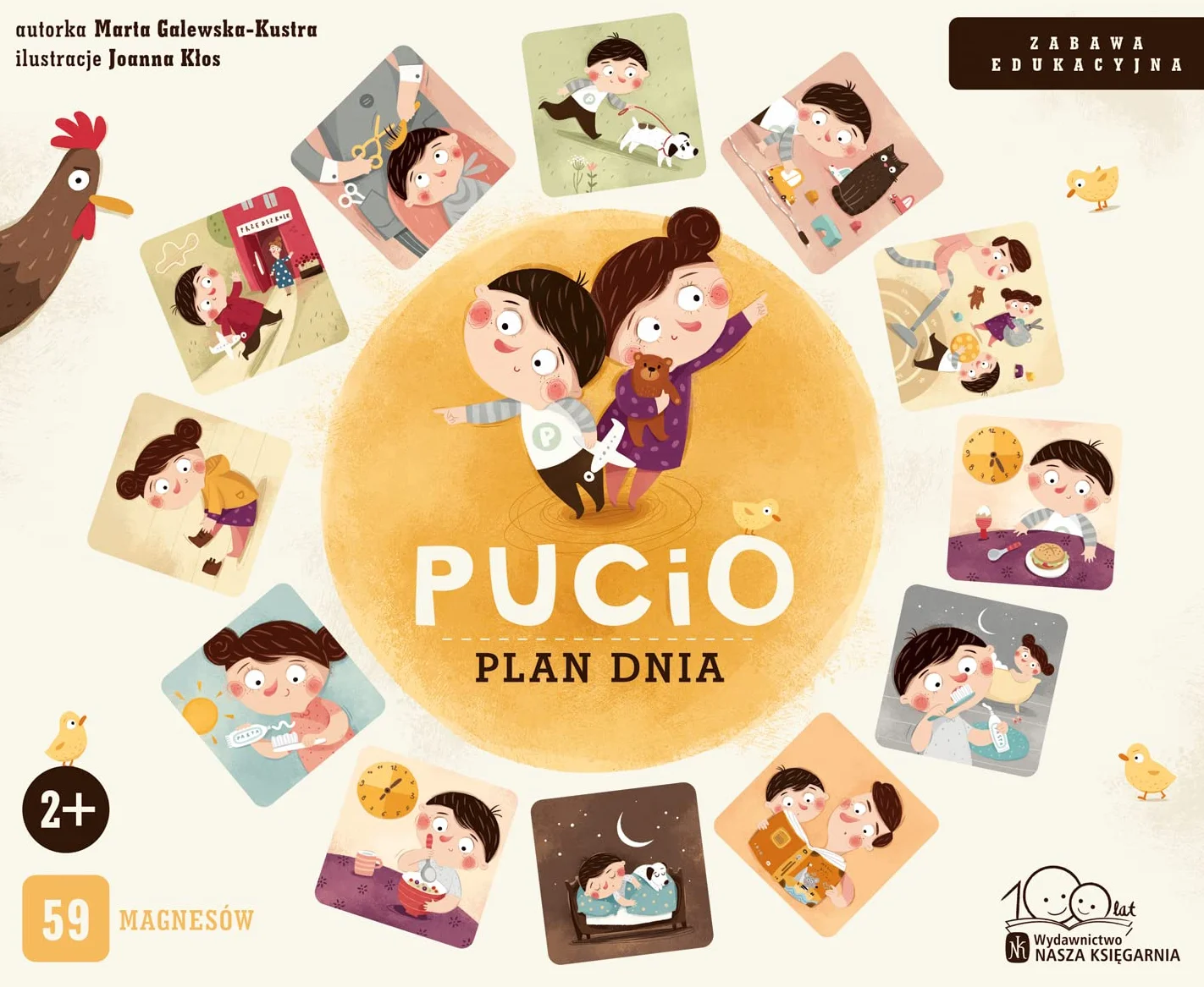 Pucio. Plan dnia