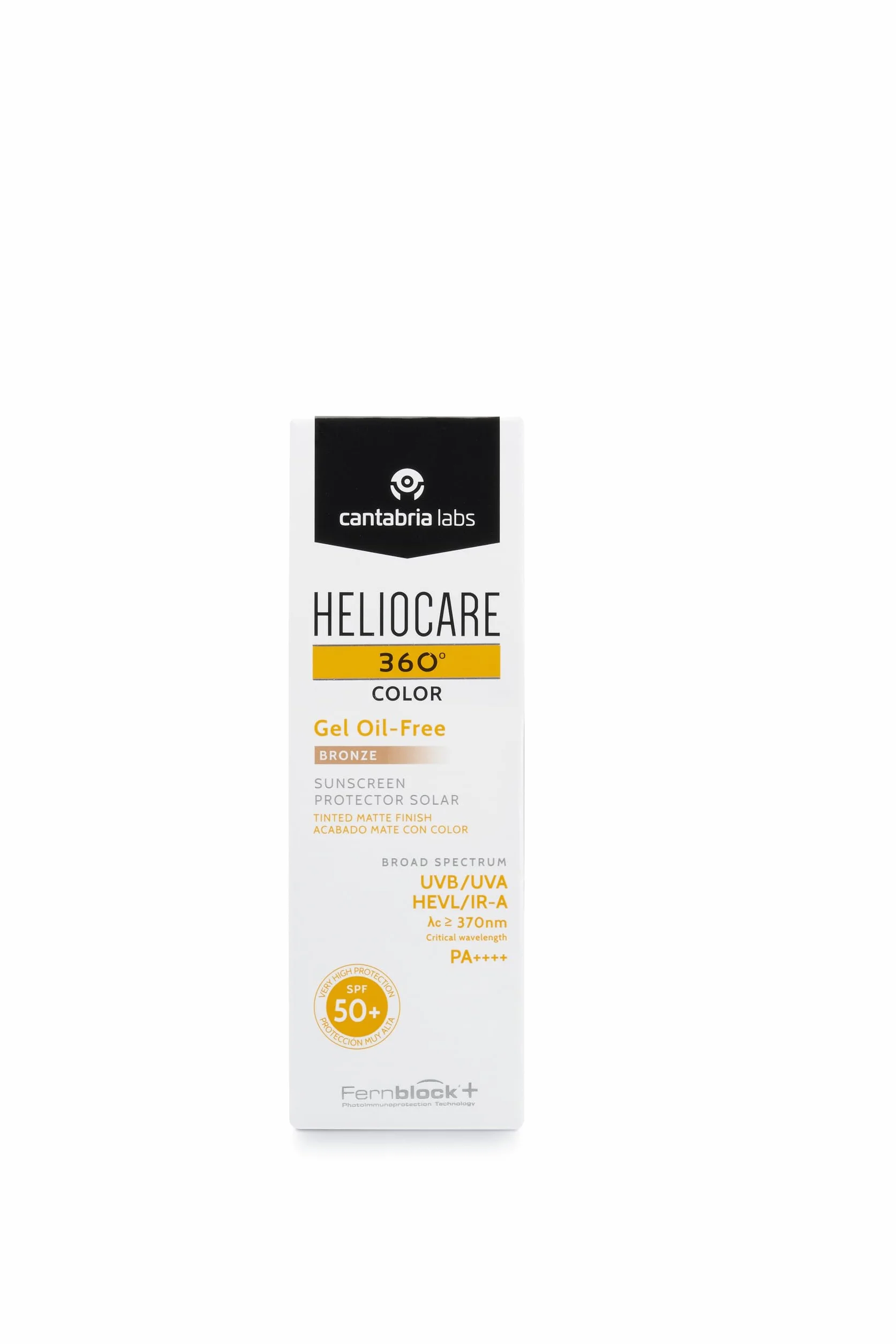 Cantabria Labs Heliocare 360º Color Gel Oil-Free SPF 50+ 50ml Brąz Matujący