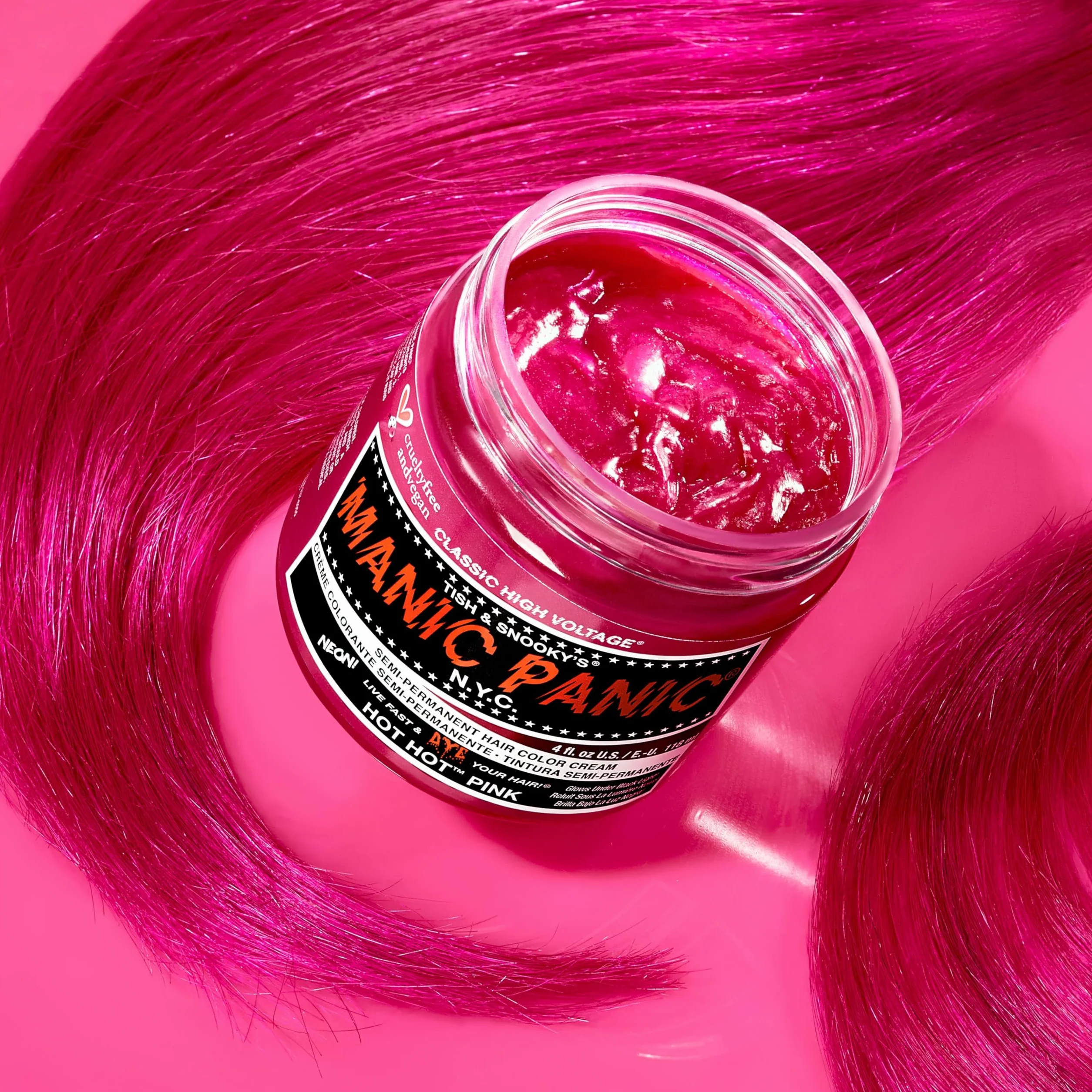 Manic Panic High Voltage Classic Cream Hair Dye Hot Hot Pink