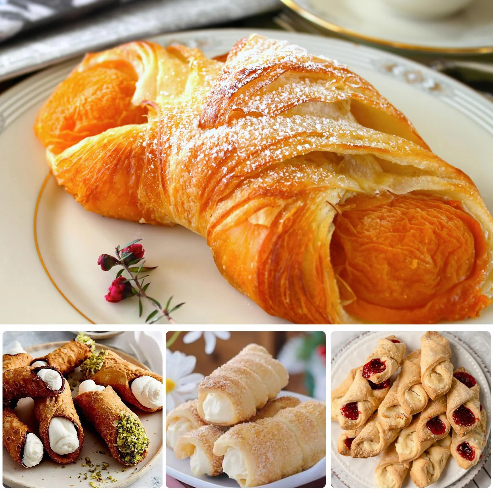 Forma do Cannoli, 20 sztuk ze stali nierdzewnej Rurki do piasty pianki do cannoli Antyspazmatyczna forma do pianki do cannoli, rogalików, rogalików, rogalików z kremem, akcesoria do pieczenia