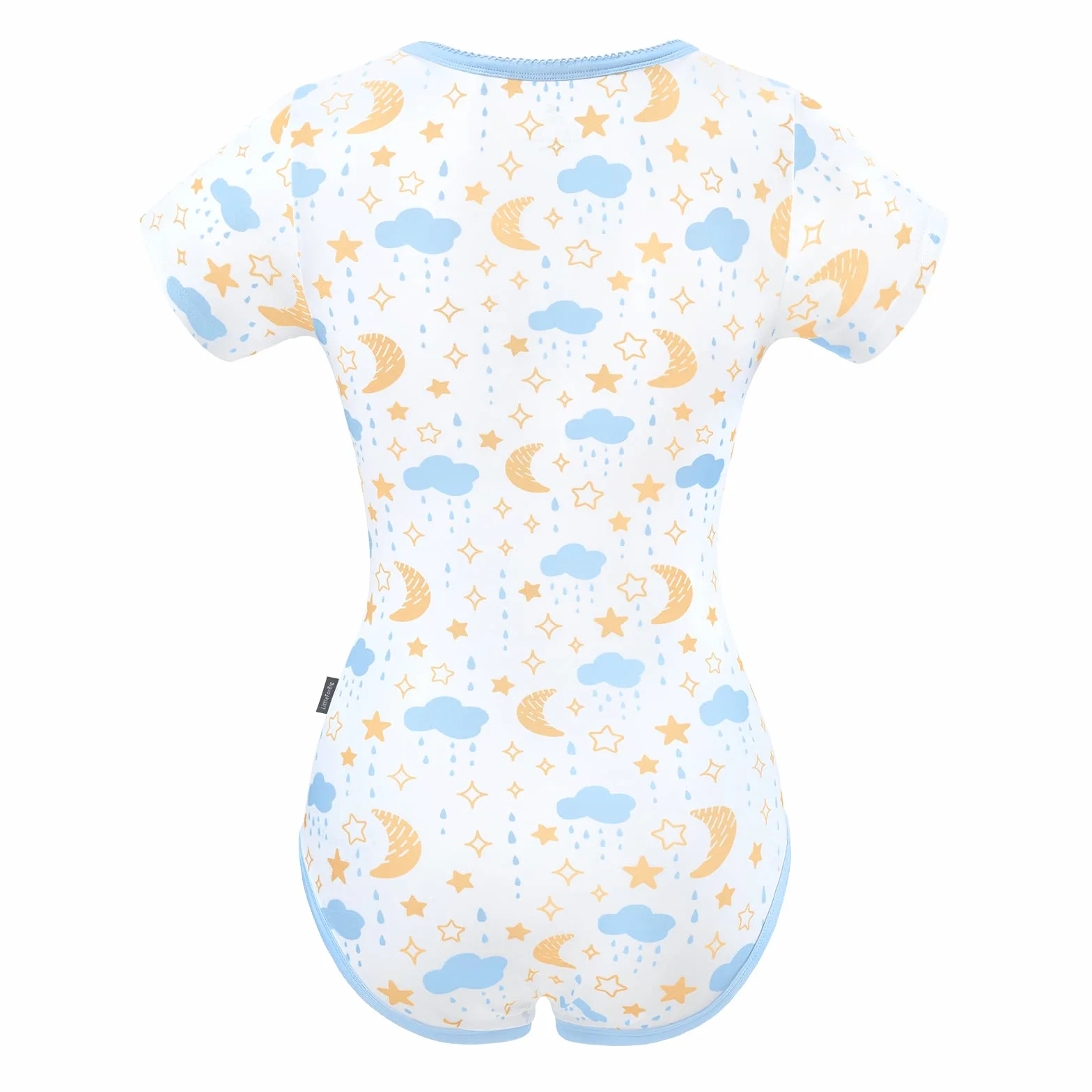 LittleForBig Bawełniany śpioszki Onesie Piżama Bodysuit - Vintage Dobranoc Bodysuit