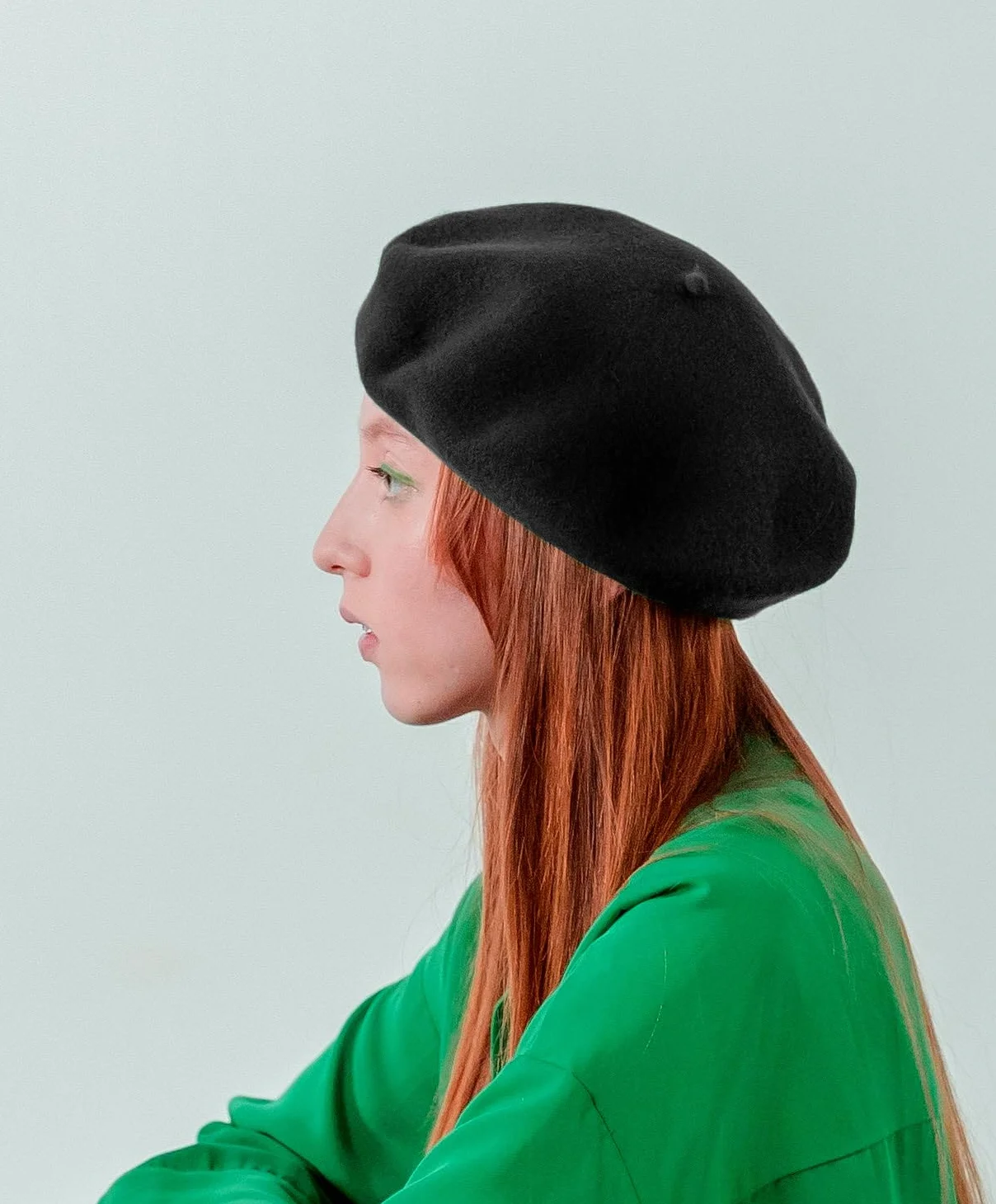 Van Der Rich ® - 2-częściowy zestaw francuskich beret – damski, czerwony, Rozmiar uniwersalny