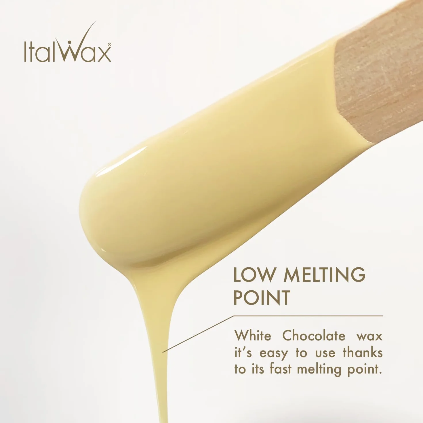Italwax Płyn twardy wosk biały czekoladowy 1 kg