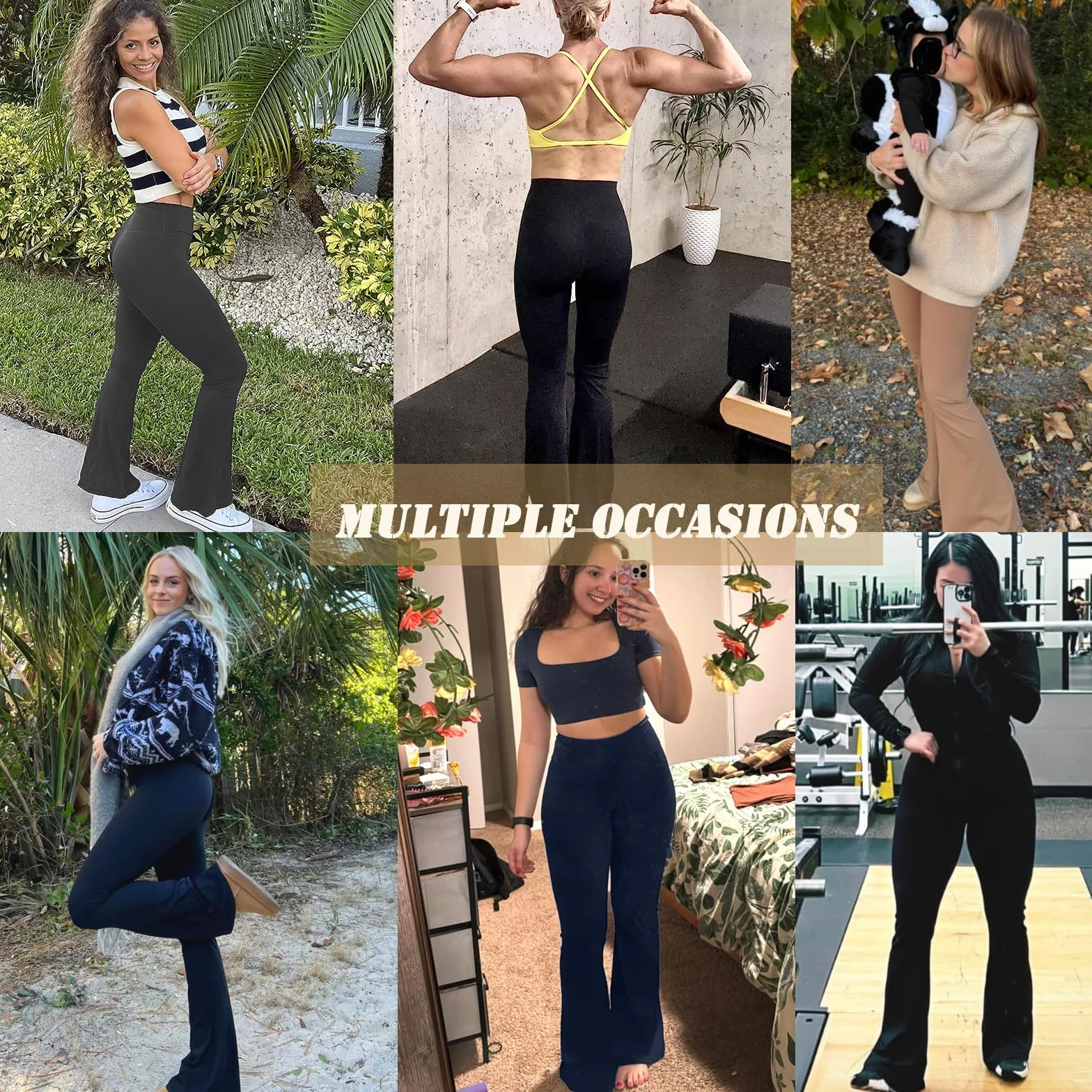 Damskie spodnie do jogi spodnie z wysokim stanem Legginsy sportowe Push Up Fared Legginsy damskie siłownia fitness taniec na co dzień