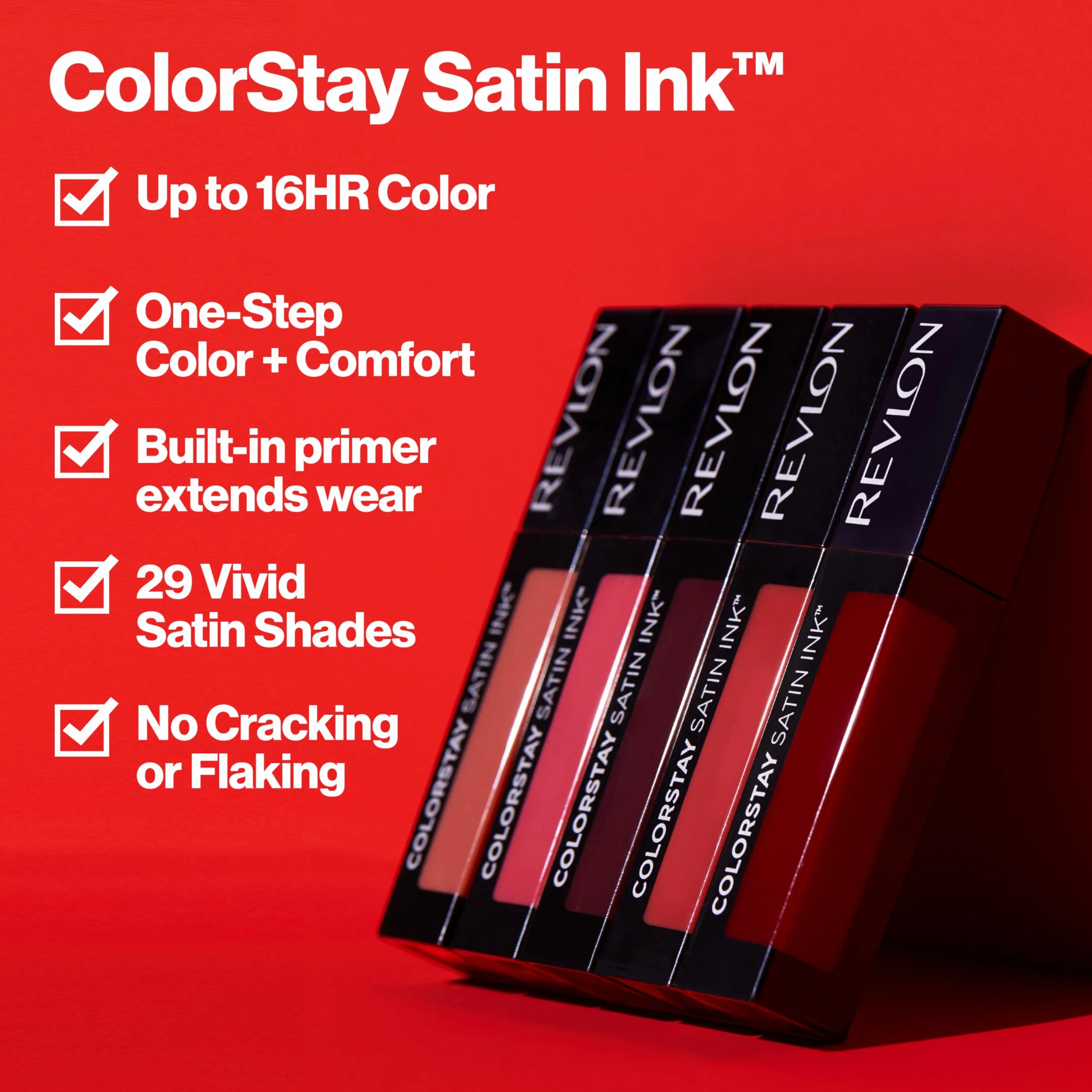 REVLON Colorstay Satin Ink szminka do ust 020 na misję 16h formuła nawilżająca
