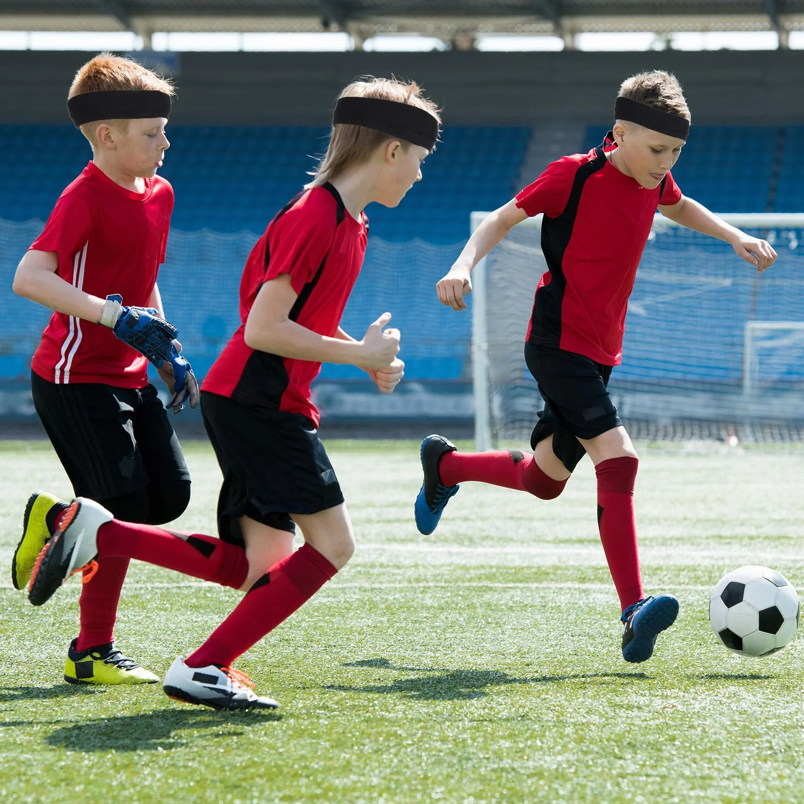 3 sztuki opasek przeciwpotowych na czoło dla mężczyzn i kobiet, sportowa opaska na czoło dla mężczyzn i kobiet, sportowa opaska na włosy, opaska przeciwpotowa, dwustronna, odporna na wilgoć,