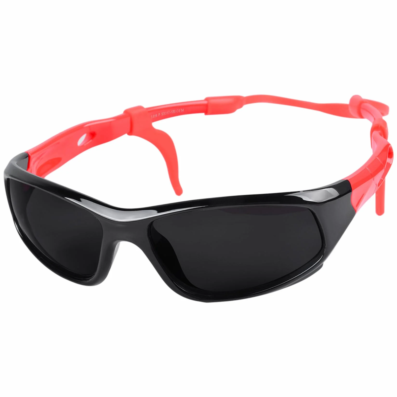 Okulary Przeciwsłoneczne dla Dzieci Polaryzacyjne Niezniszczalne Sportowe Okulary Przeciwsłoneczne Ochrona UV 400 dla Chłopców Dziewcząt Wiek 3-12