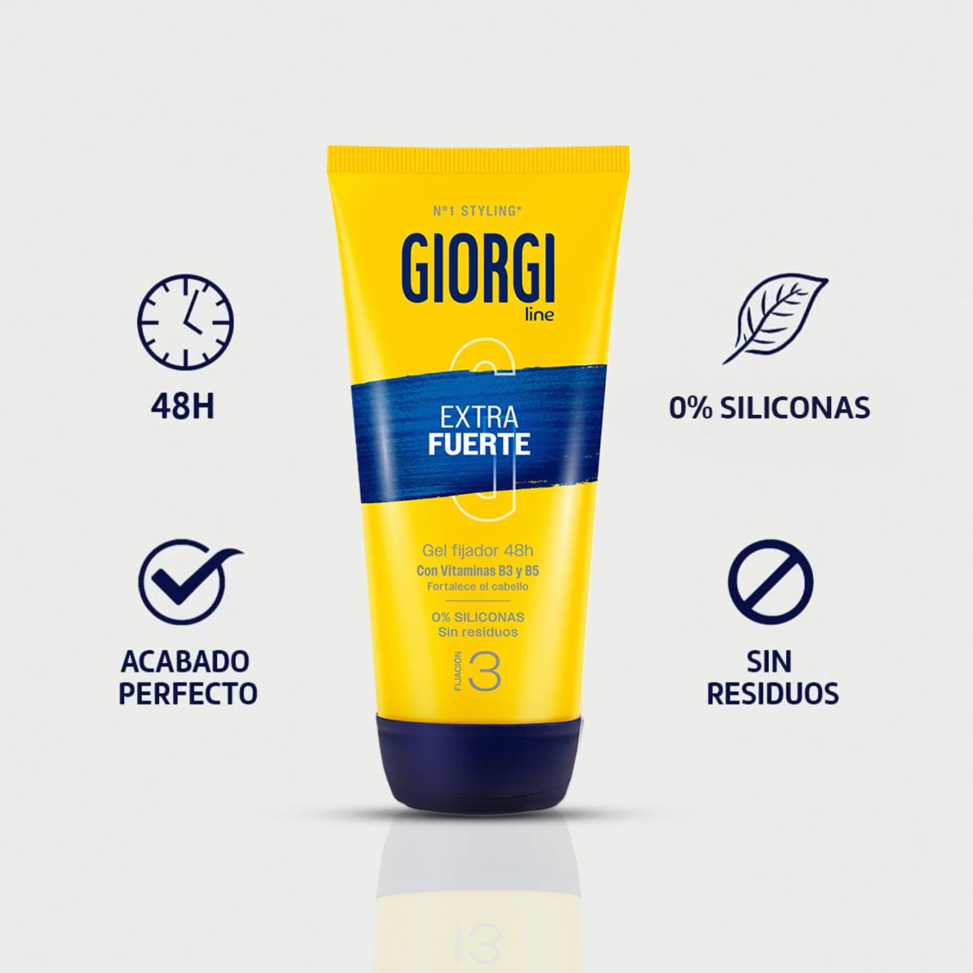 Giorgi Line żelka mocna 0% silikon 48 h 240 ml XXL