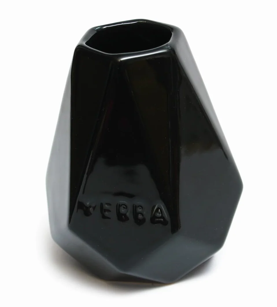 Mate Green Yerba Mate zestaw do herbaty mate, kubek do herbaty CRISTAL 350 ml, ceramiczny kubek do herbaty, słomka do picia Bombilla ze stali nierdzewnej, 19 cm, podkładka korkowa, ręcznie robiona
