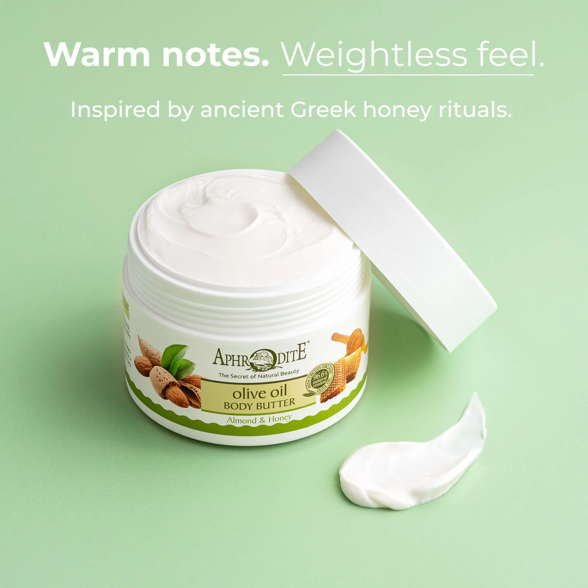 Aphrodite Comforting Body Butter z migdalami i miodem Organiczne maslo do ciala 200 ml