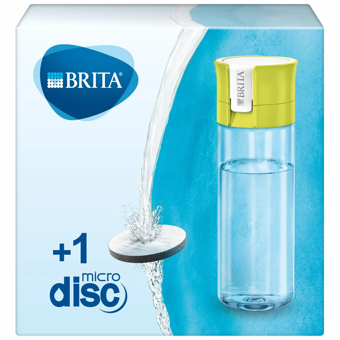 Brita Fill & Go Butelka Filtr Lime – Filtr do wody