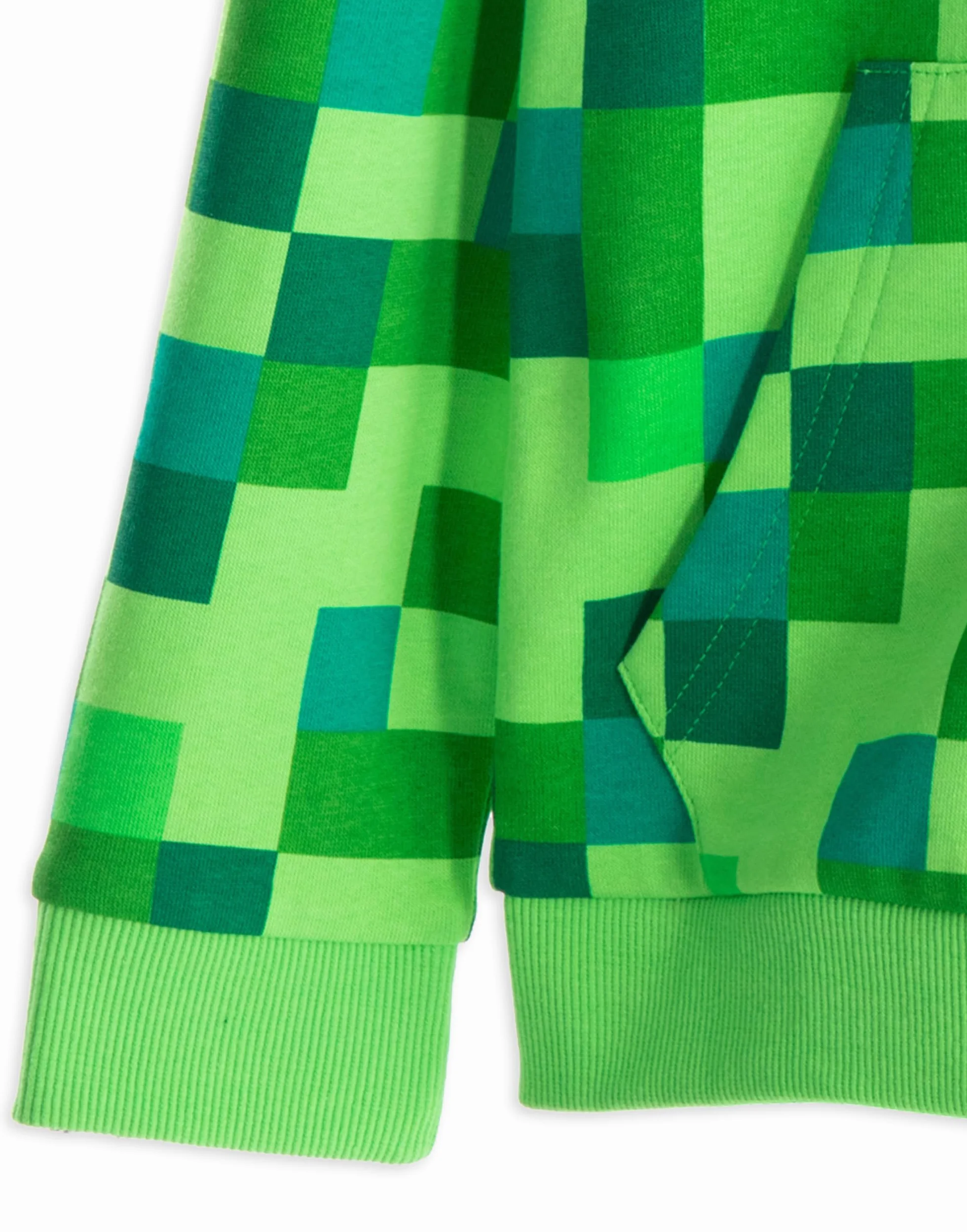 Minecraft bluzy chłopców dzieci zamek błyskawiczny z kapturem