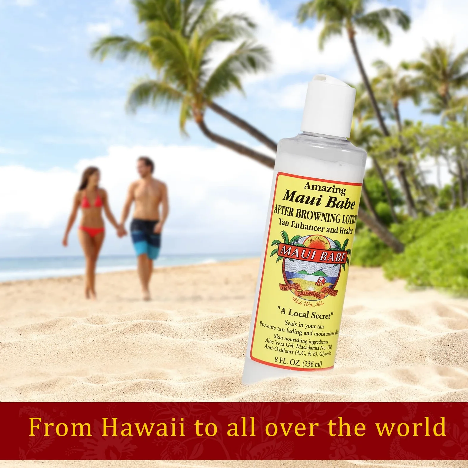 Maui Babe Maui Babe balsam do włosów przed i po opalaniu (Browning Lotion 8 oz),
