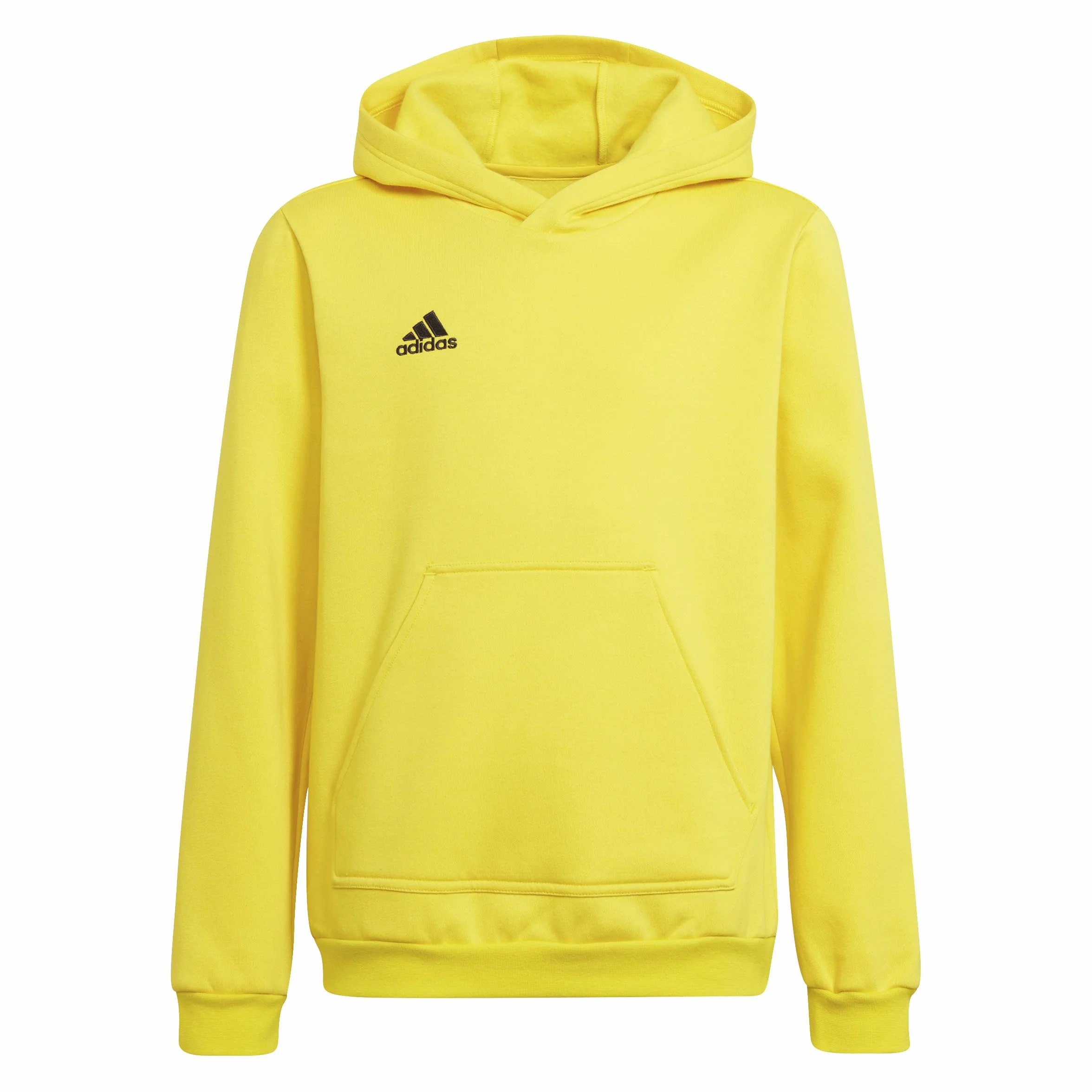 adidas Uniseks - dzieci Entrada 22 Sweat Hoodie, team yellow/black, 11-12 Years