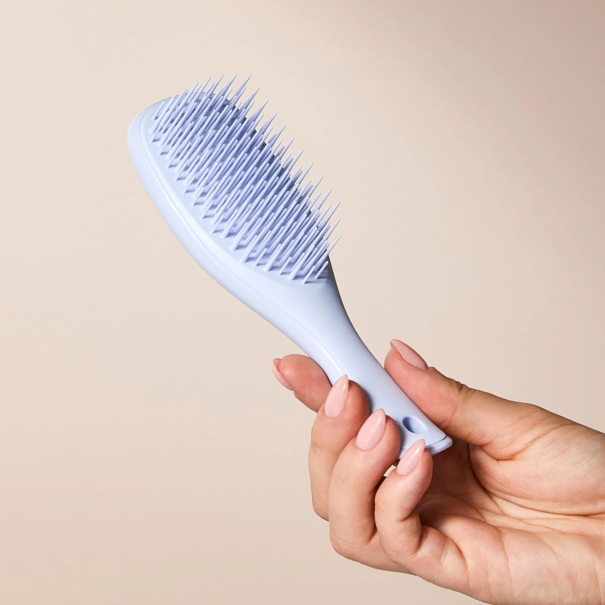 Tangle Teezer Mini Ultimate Detangler - do włosów mokrych i suchych - szczotka do rozczesywania do wszystkich rodzajów włosów - idealna szczotka dla dzieci i w podróży -Elektroniczny lawendowy