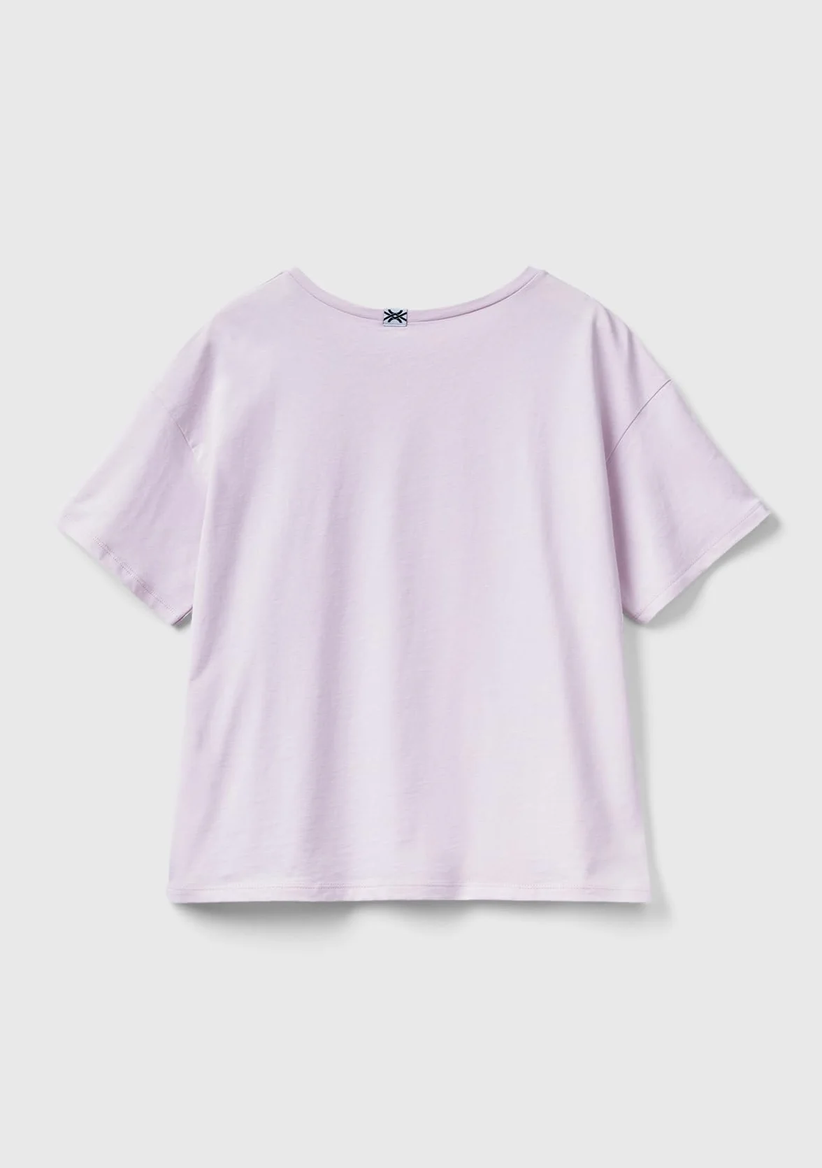 United Colors of Benetton T-Shirt 30963M04R Top Piżamy, Liliowy 07M, M Kobieta, Liliowy 07m, M