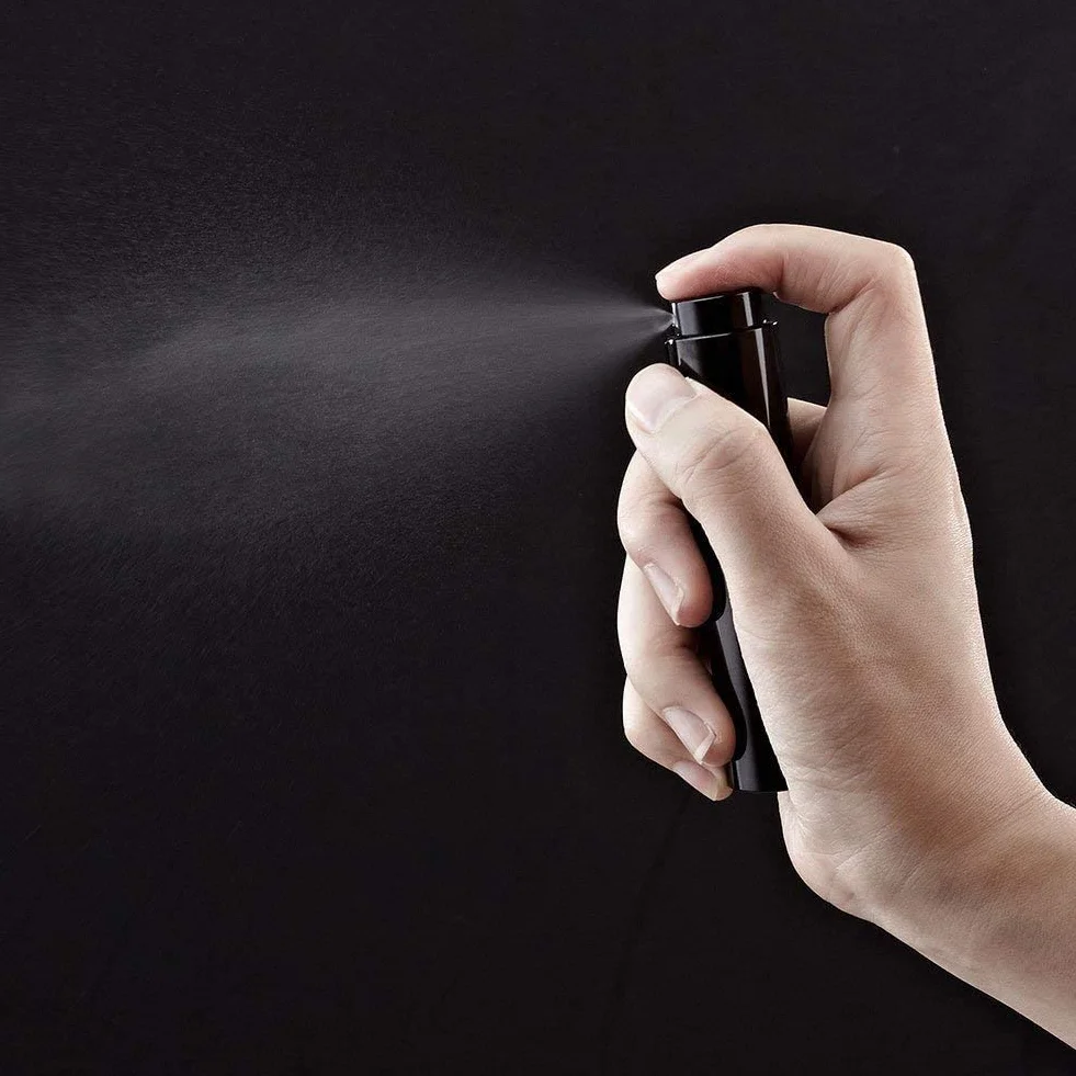 Toureal Podróżny Atomizer do Perfum Wielokrotnego Użytku - Mini Szklana Butelka do Aftershave dla Kobiet i Mężczyzn - Przenośny Dozownik (Różowy, 3 szt.)