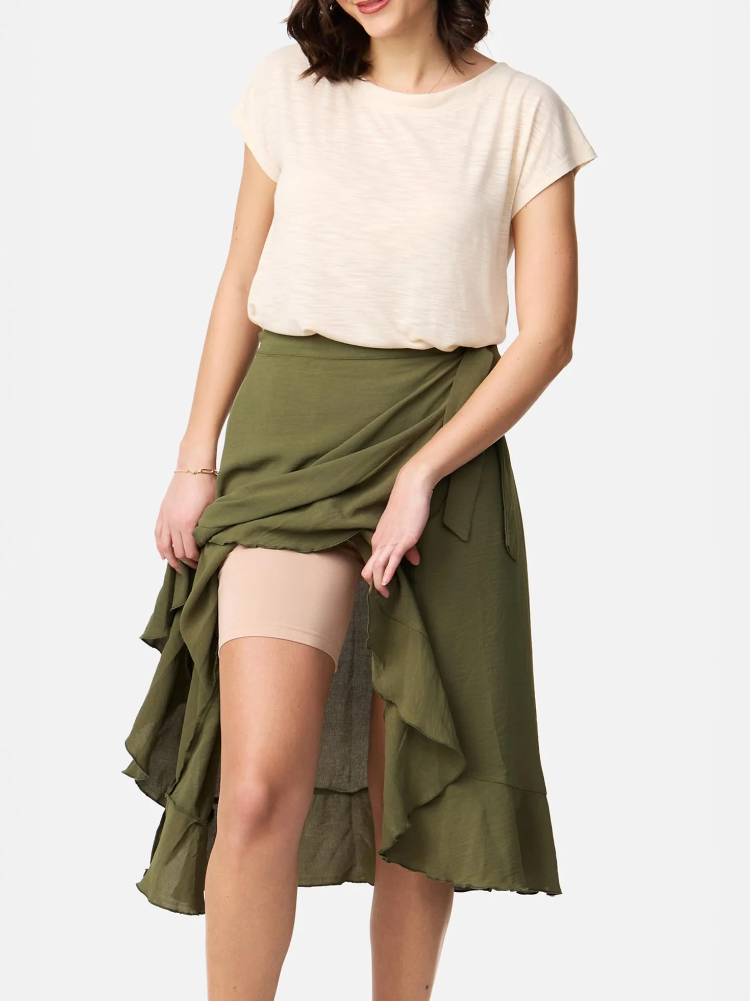 Nur Die Reibungslos Shorts Radlerhose Radler Kurze Leggings Unterziehhose Hose Unter Kleid Rock Unterhose Mit Bein Damen - Shorty Kobiety